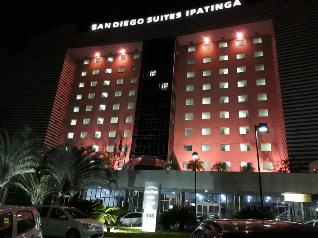 Facade/entrance in San Diego Suites Ipatinga
