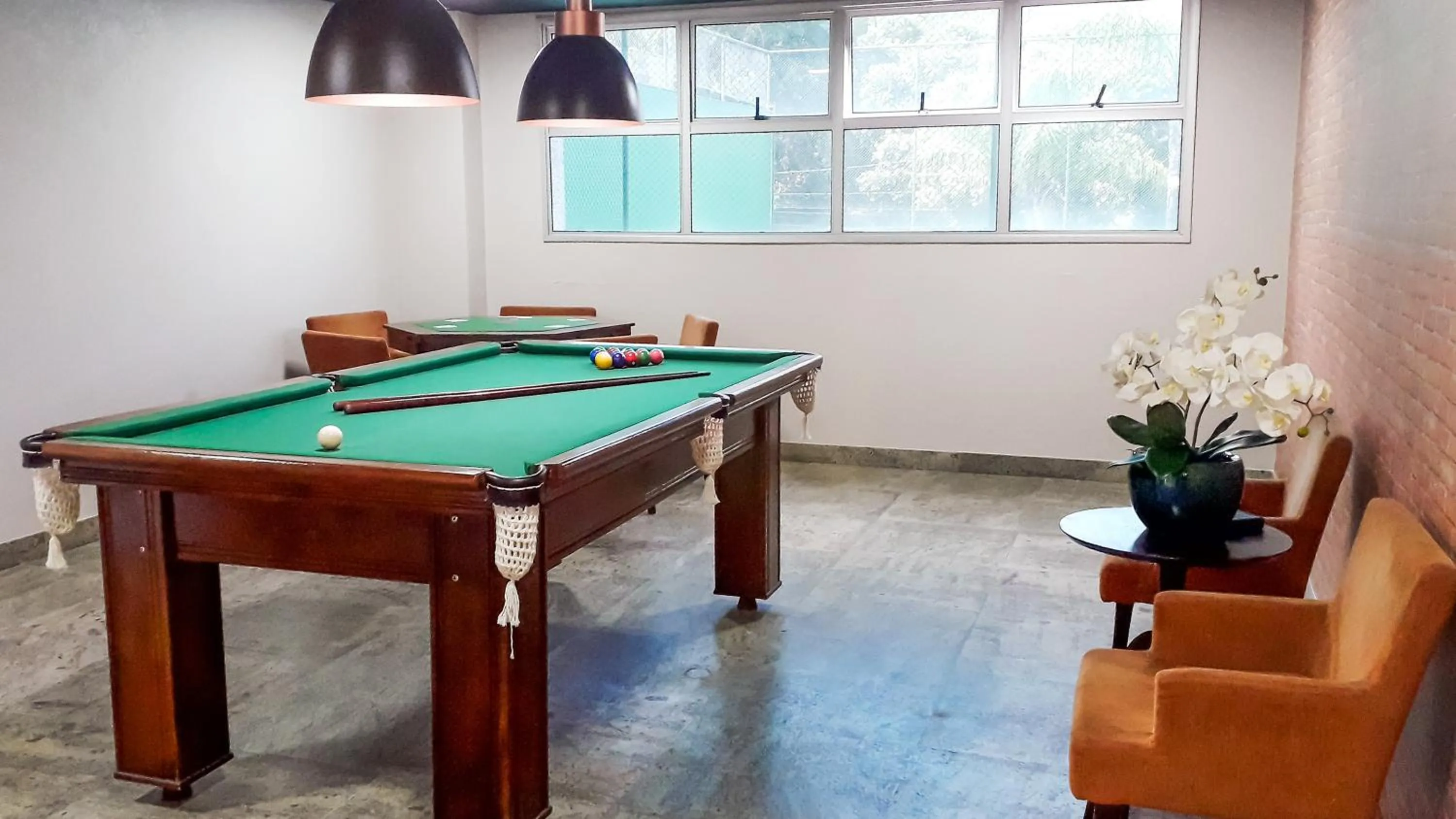 Game Room in San Diego Suites Ipatinga