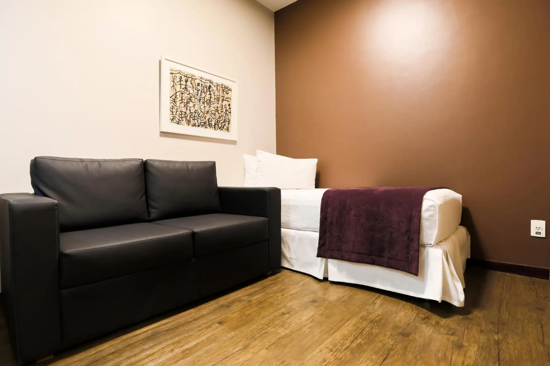 Bed in San Diego Suites Ipatinga