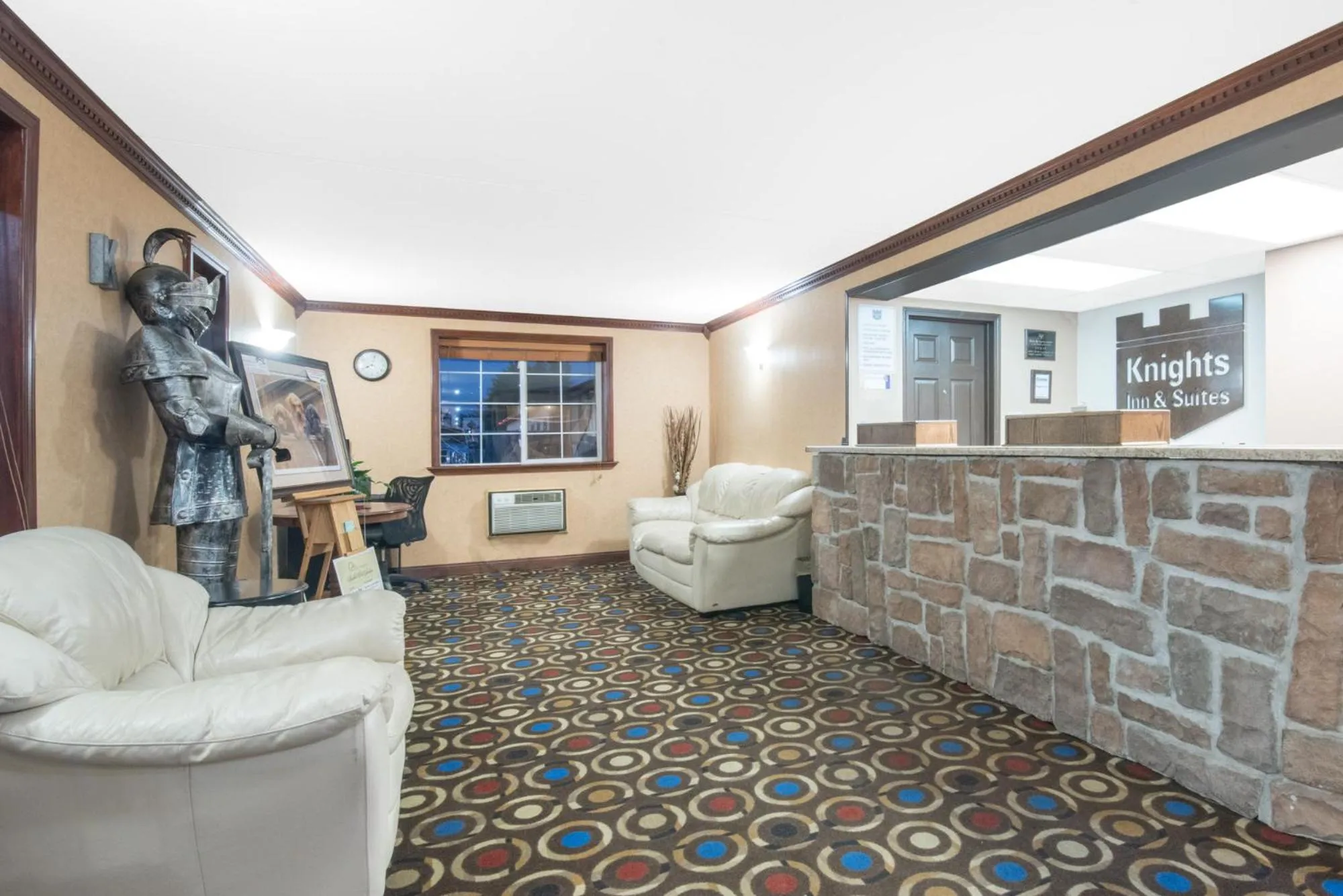 Lobby or reception in Knights Inn and Suites - Grand Forks