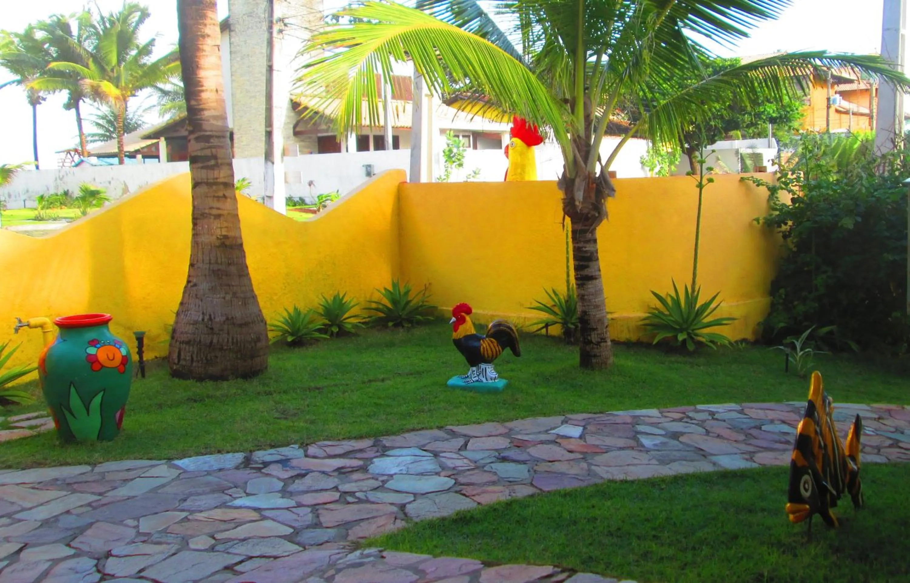 Garden in Pousada do Galo