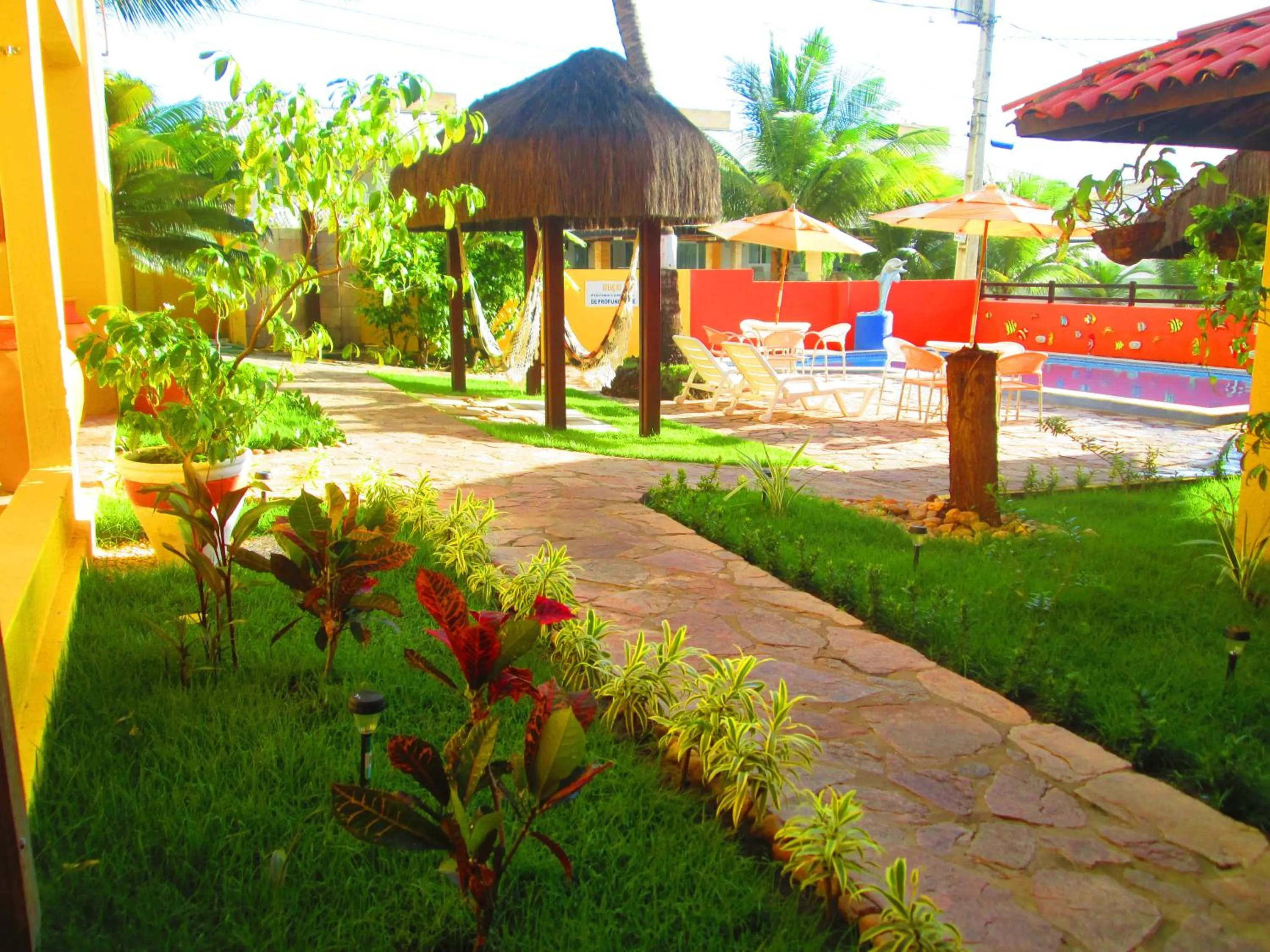 Garden in Pousada do Galo