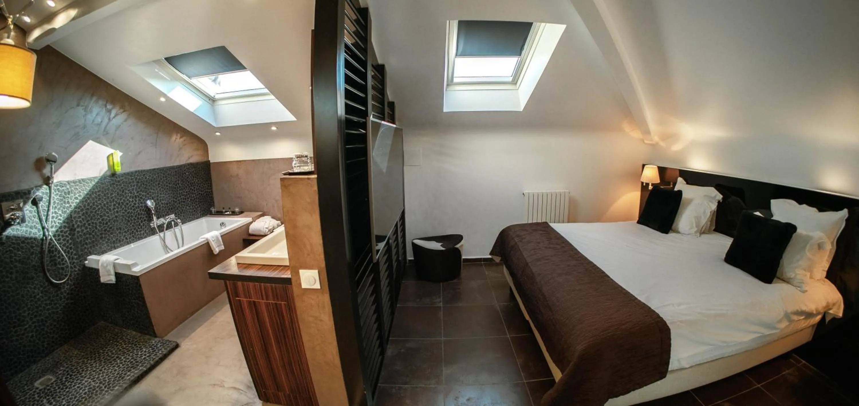 Bed in Hotel Du Golf