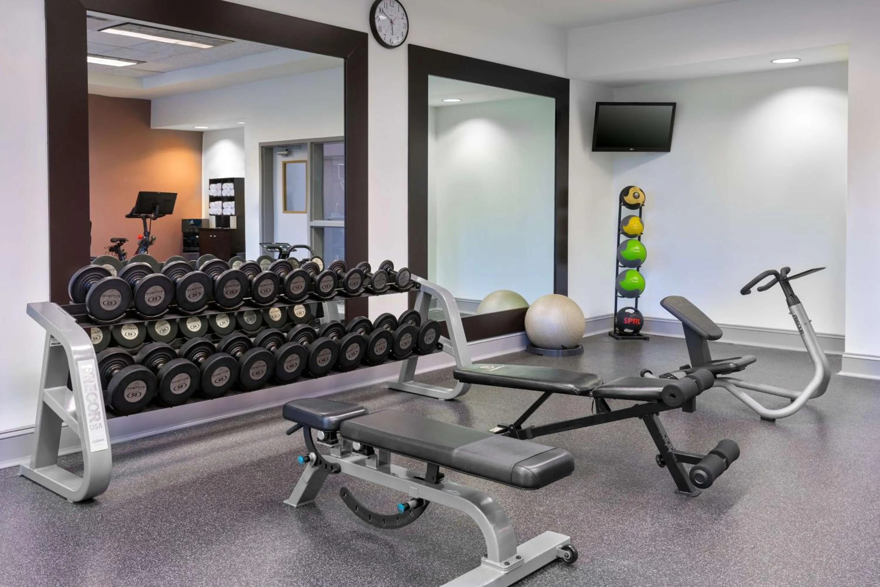 Fitness centre/facilities in Hilton Garden Inn Tampa Riverview Brandon