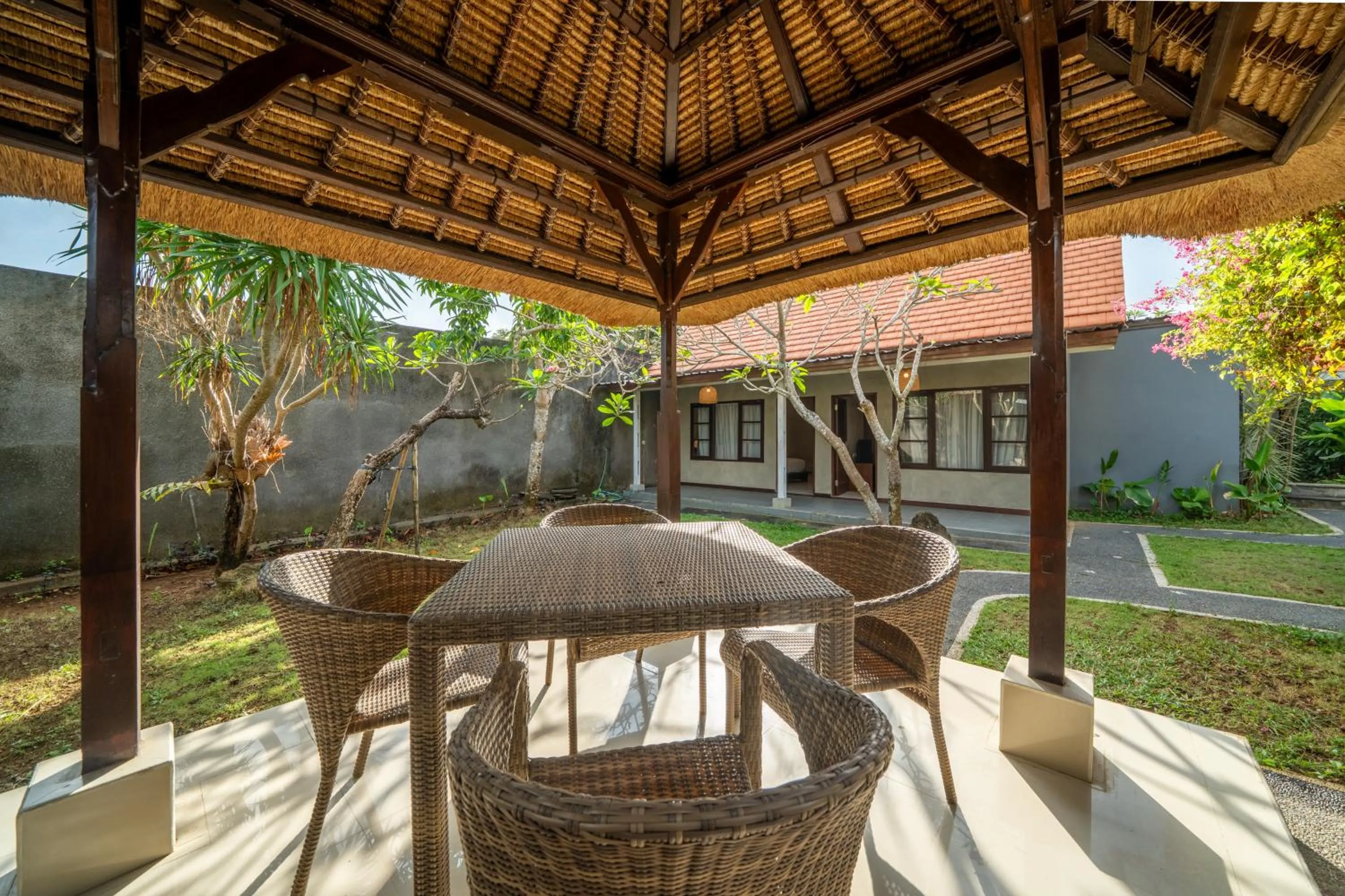 Patio in Uma Mani Villa Jimbaran