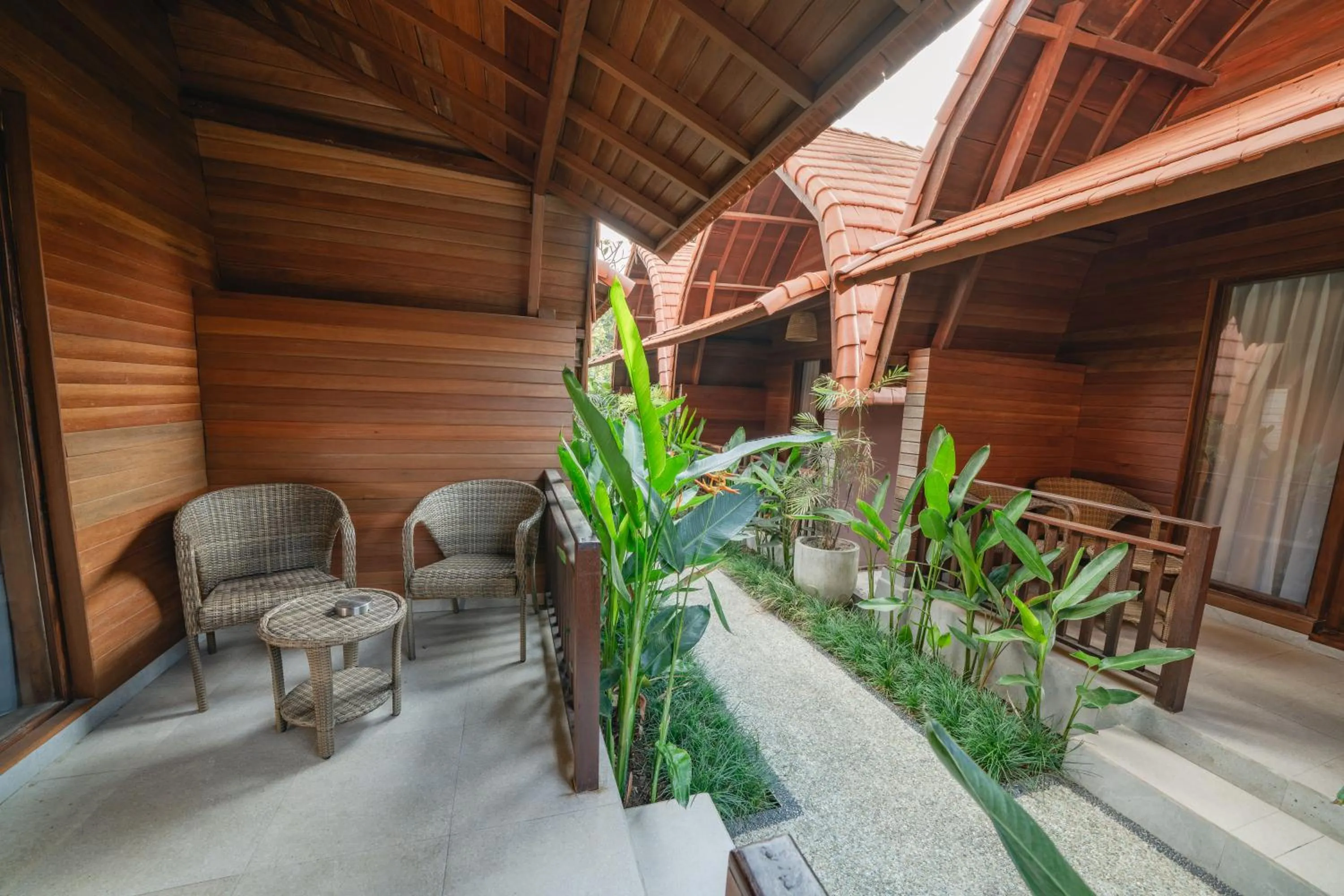 Patio in Uma Mani Villa Jimbaran