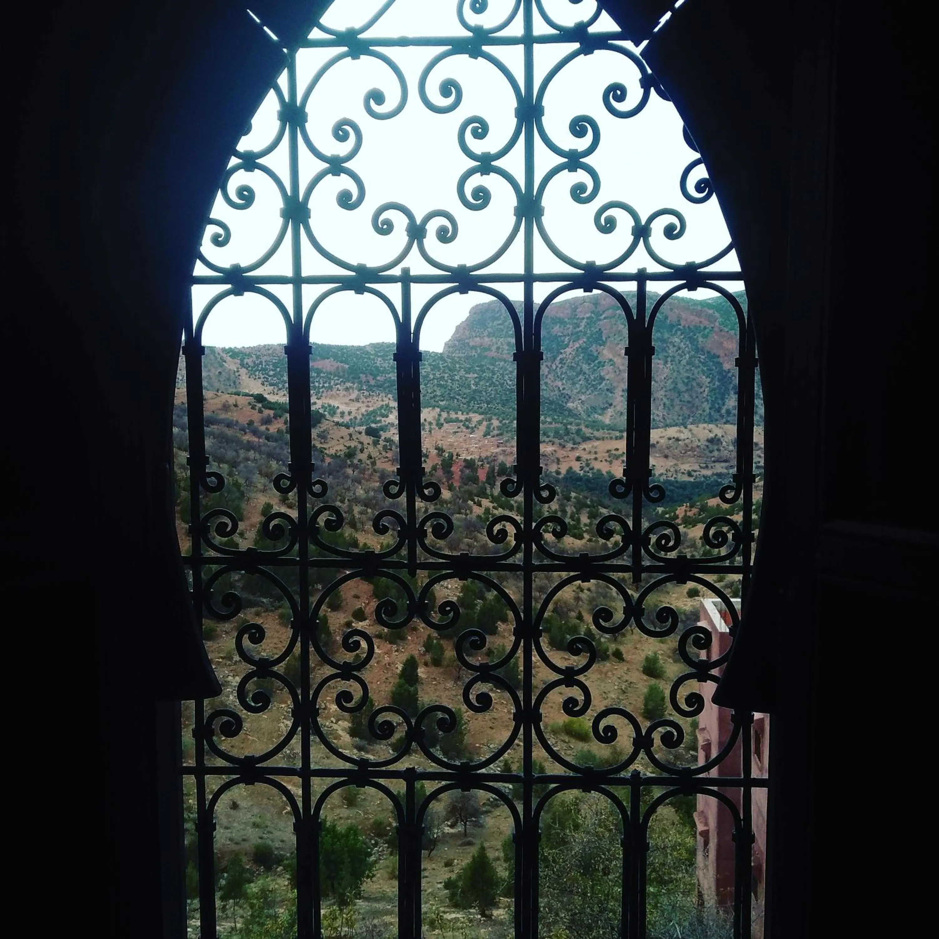 Mountain view in Chambre d'hôtes aya