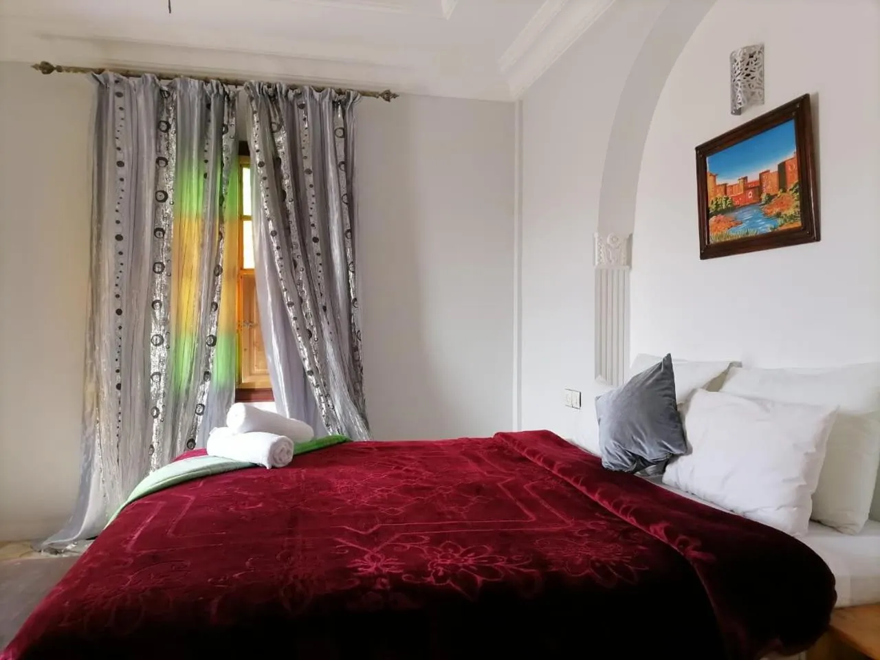 Bedroom, Bed in Chambre d'hôtes aya