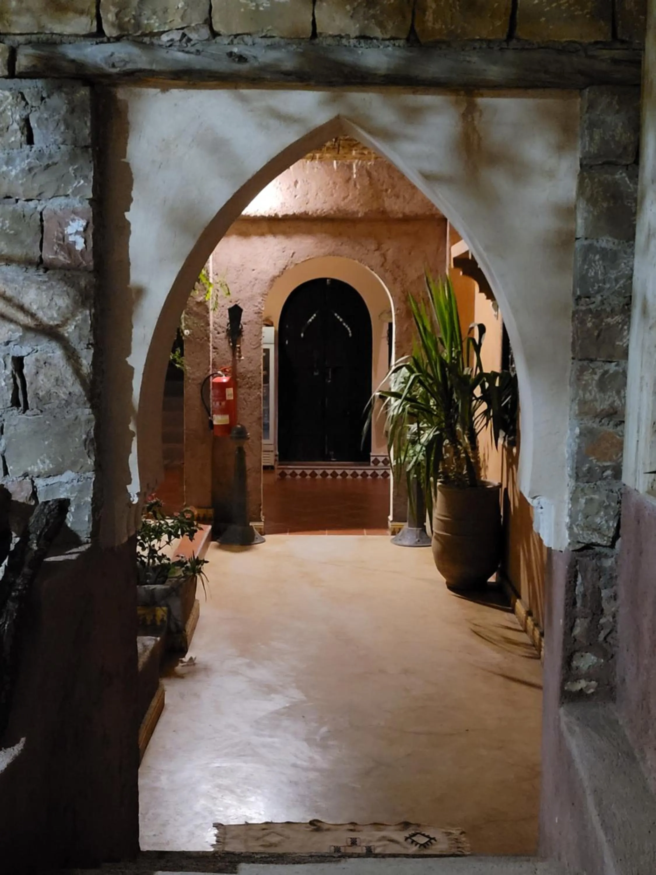 Patio in Chambre d'hôtes aya