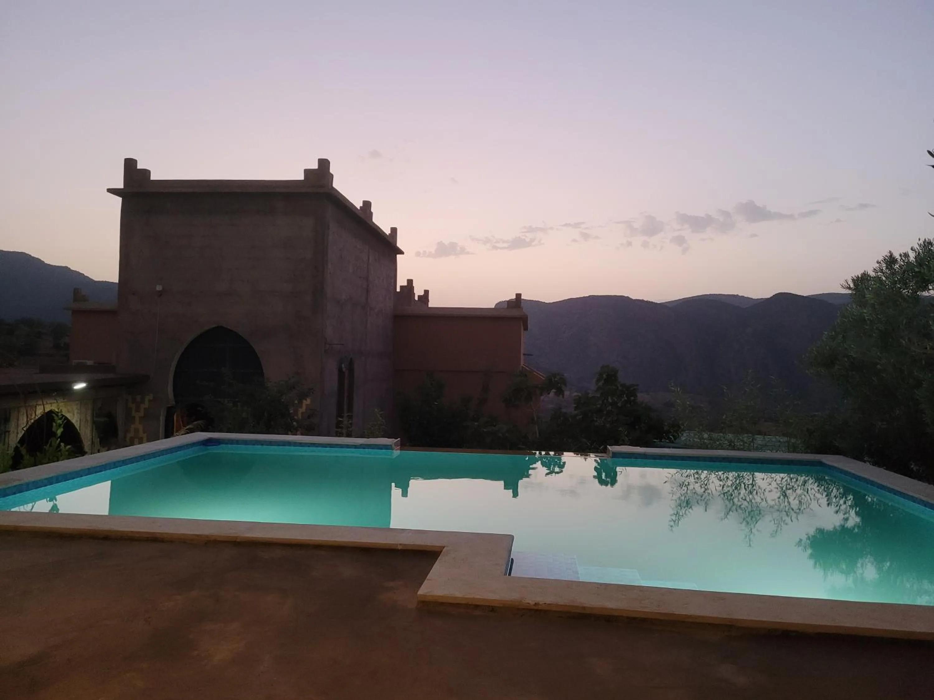 Swimming pool in Chambre d'hôtes aya