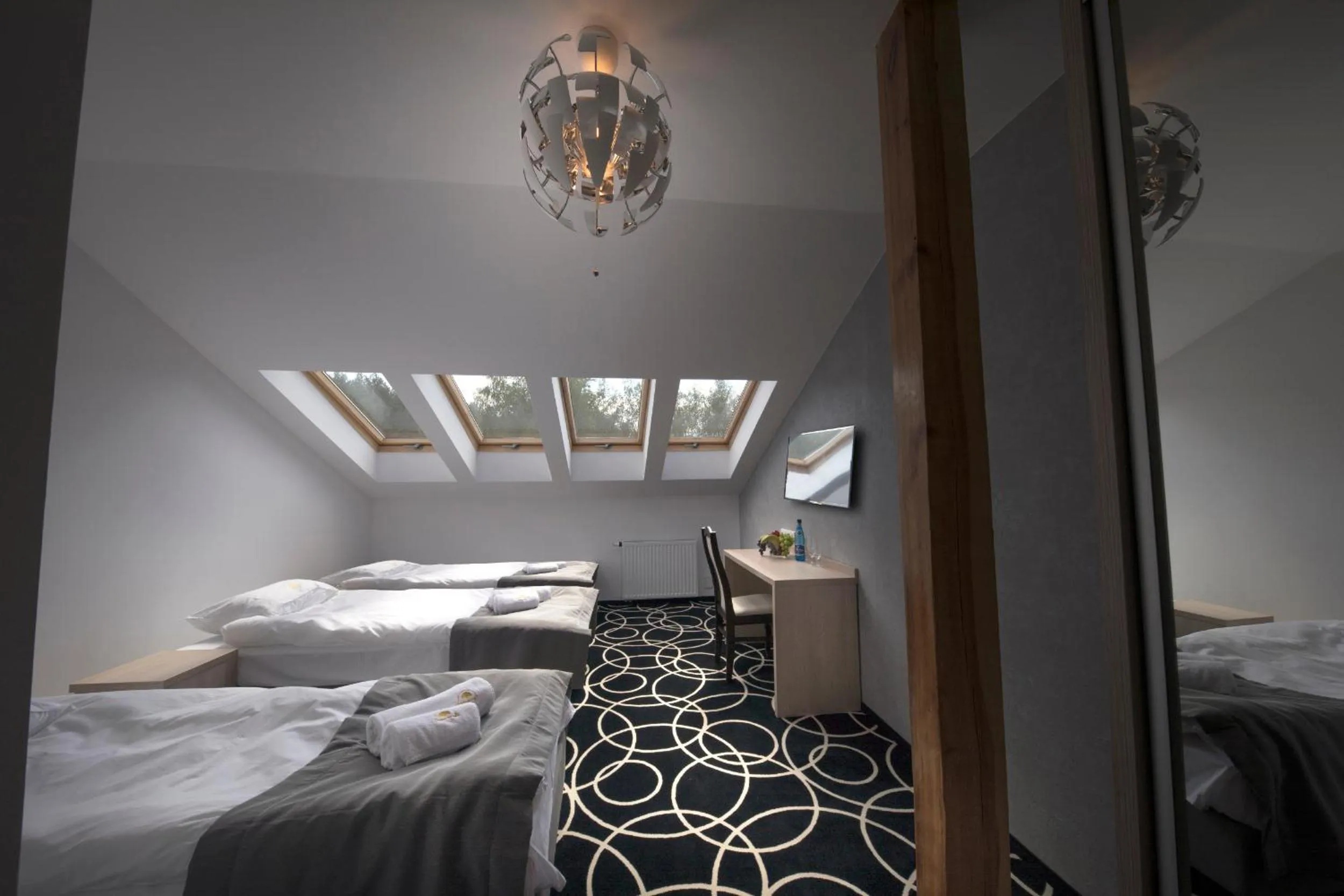 Bed in Gościniec Pod Lasem