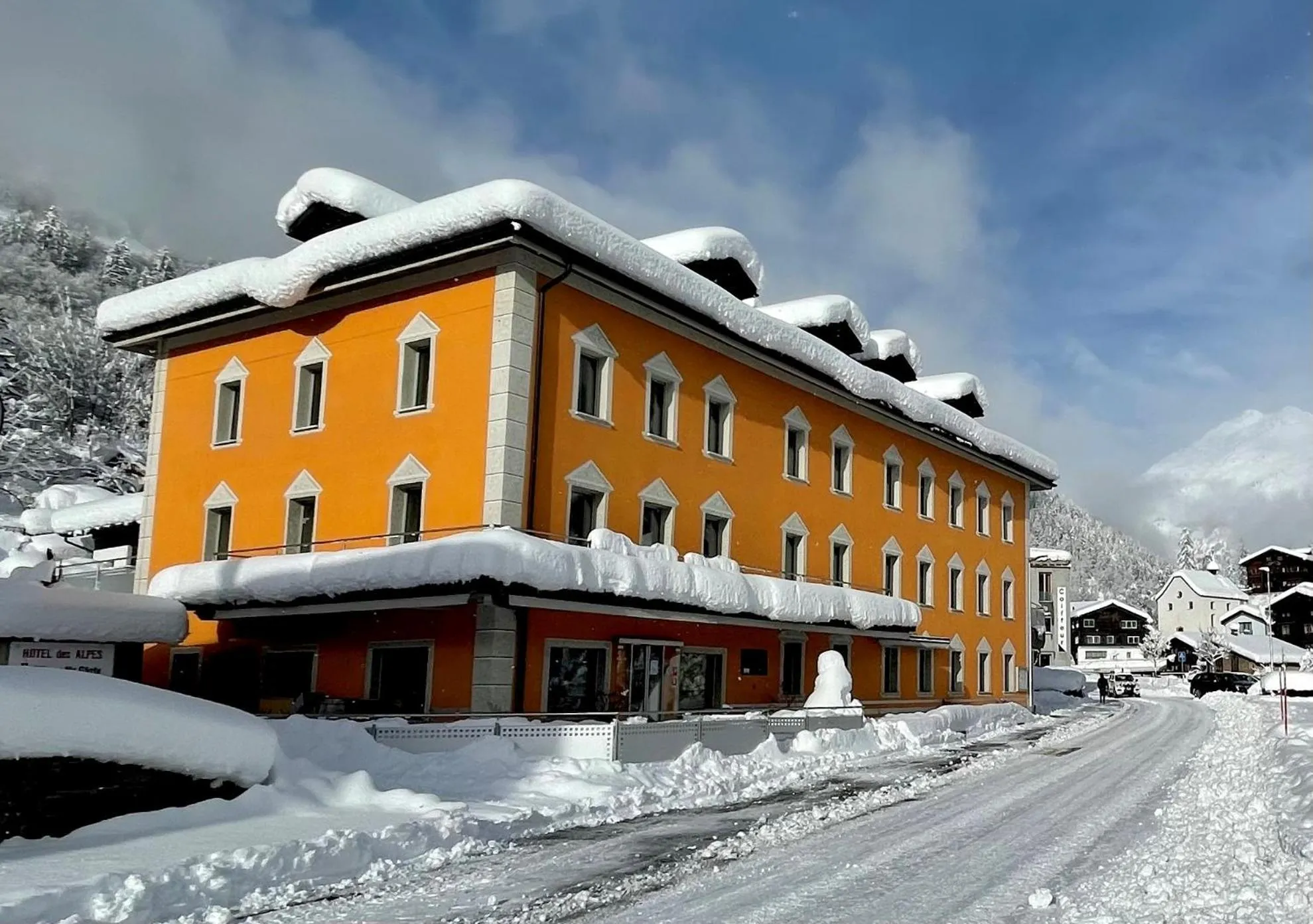 Restaurant/places to eat in Boutique und Bier Hotel des alpes
