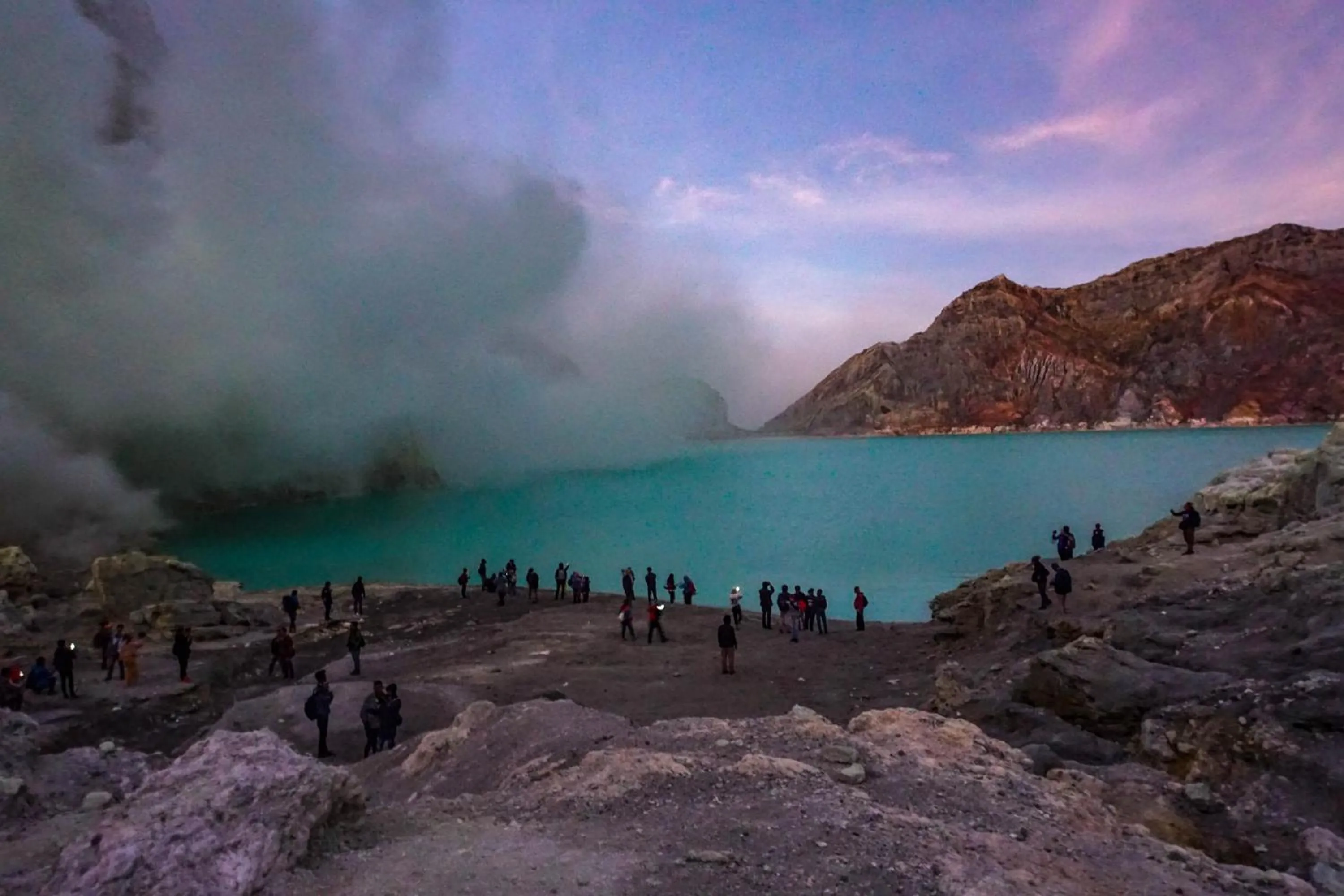 Natural landscape in Wisma Pulau Merah