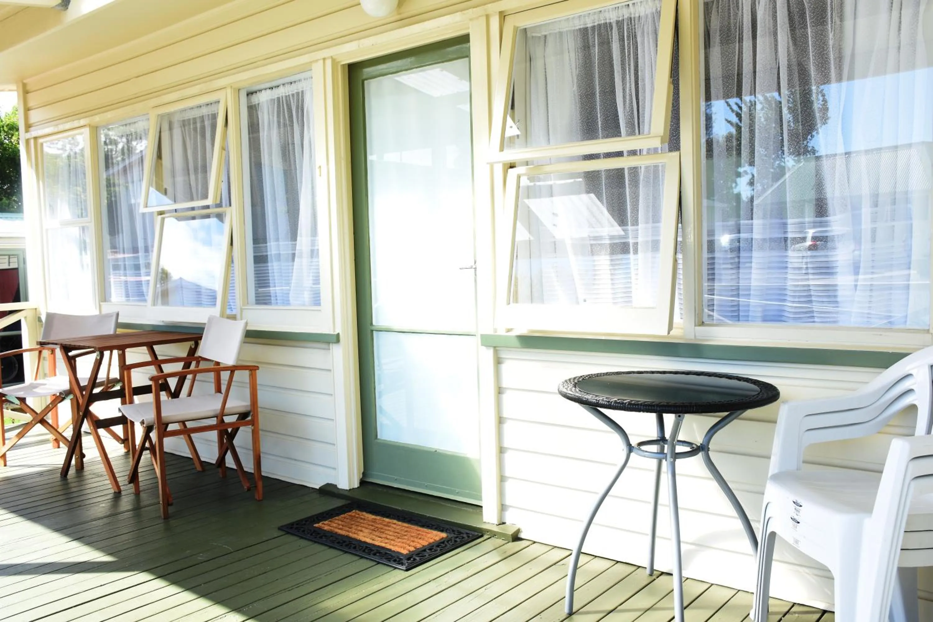 Balcony/Terrace in Featherston Motels And Camping