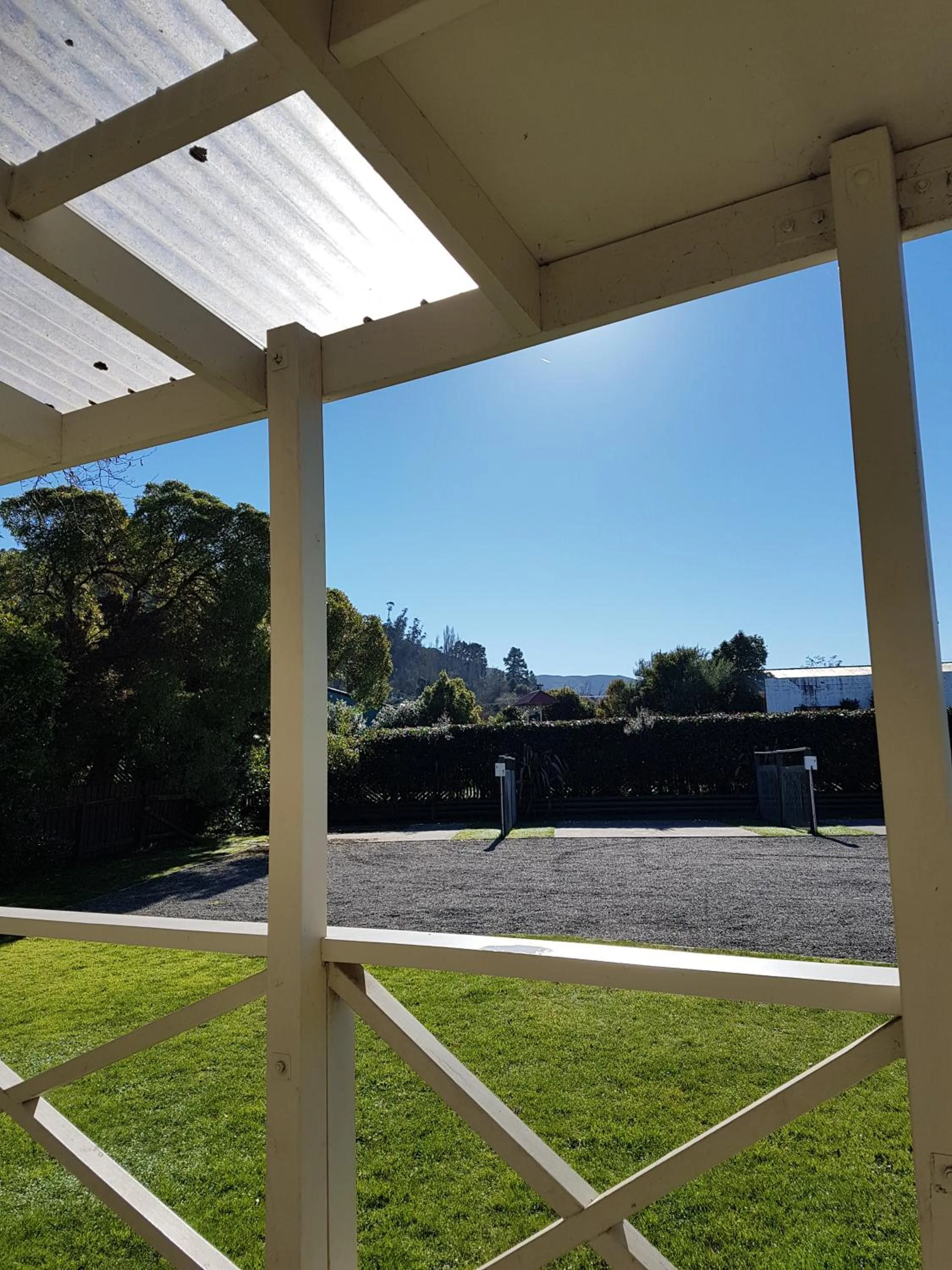 Garden view in Featherston Motels And Camping