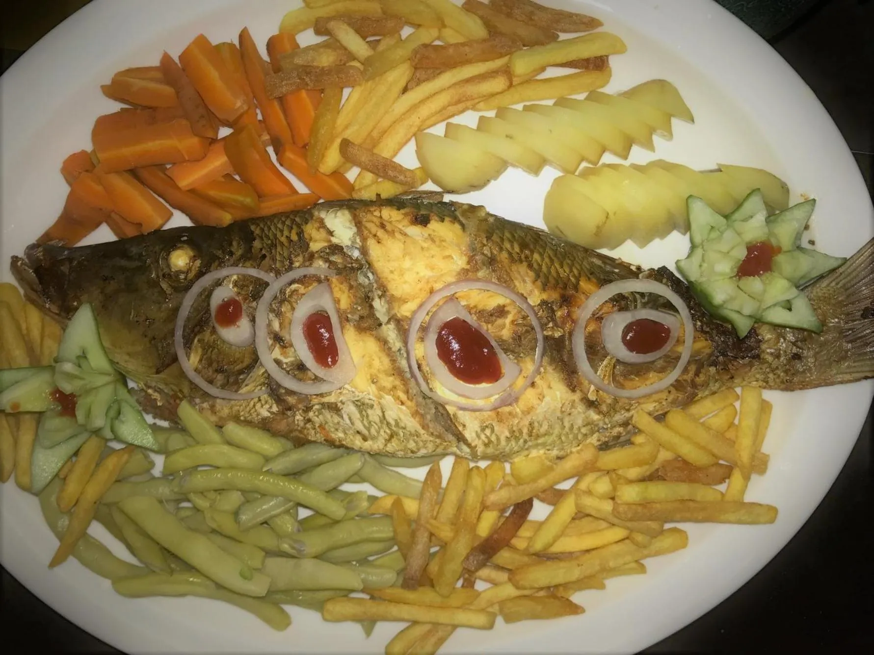 Food close-up in Aki Villa