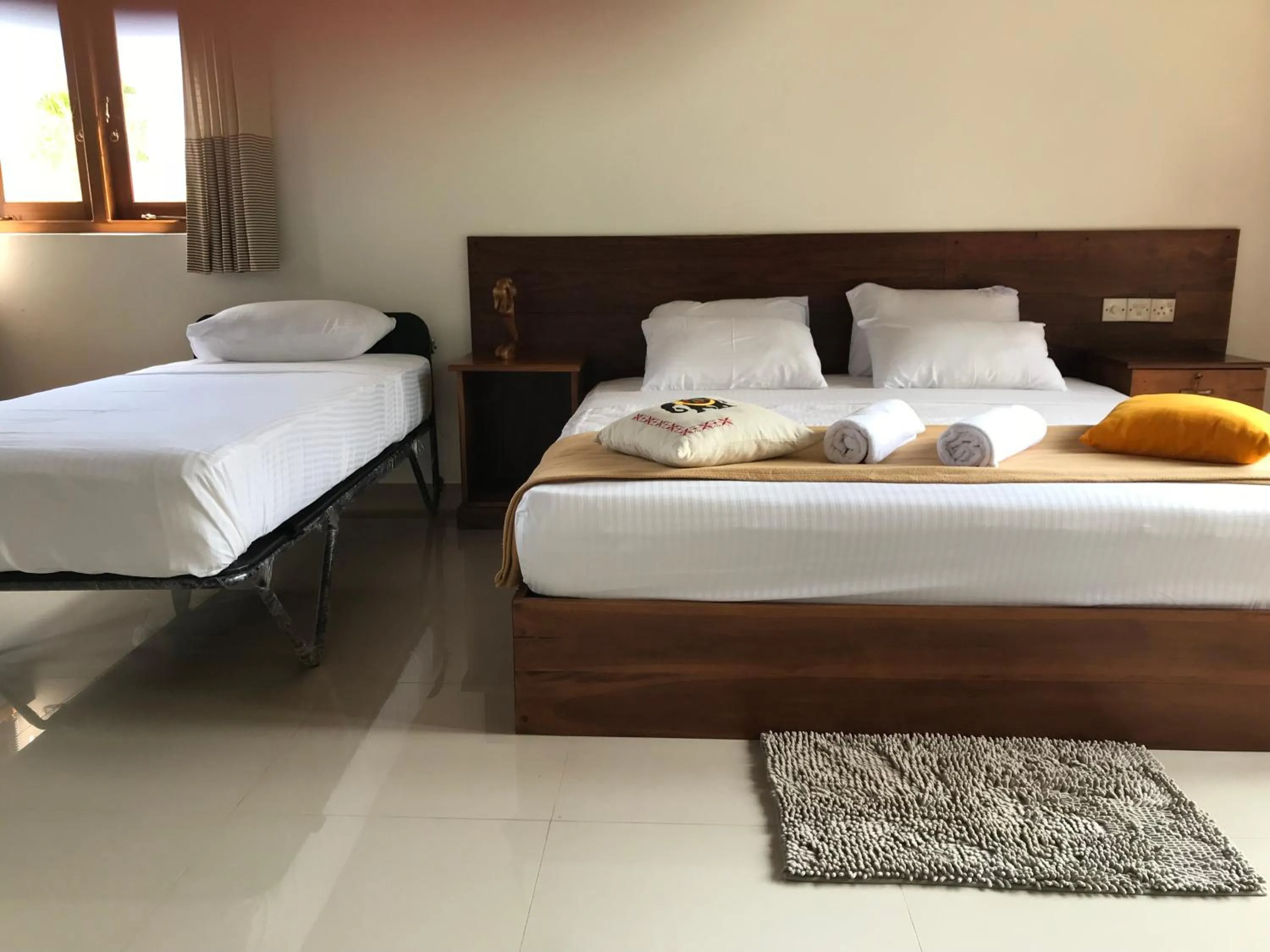 Bed in Aki Villa