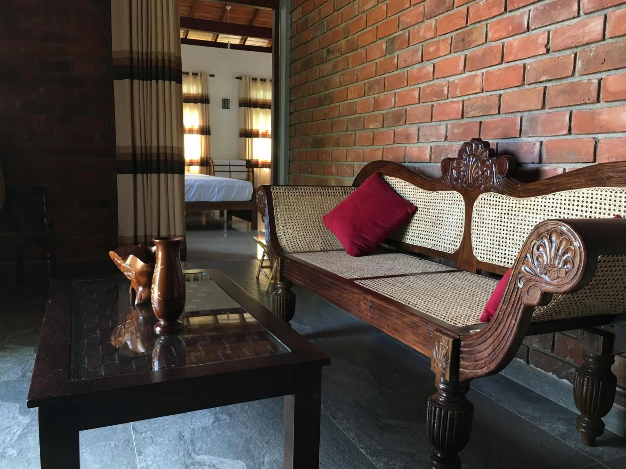 Seating area in Aki Villa
