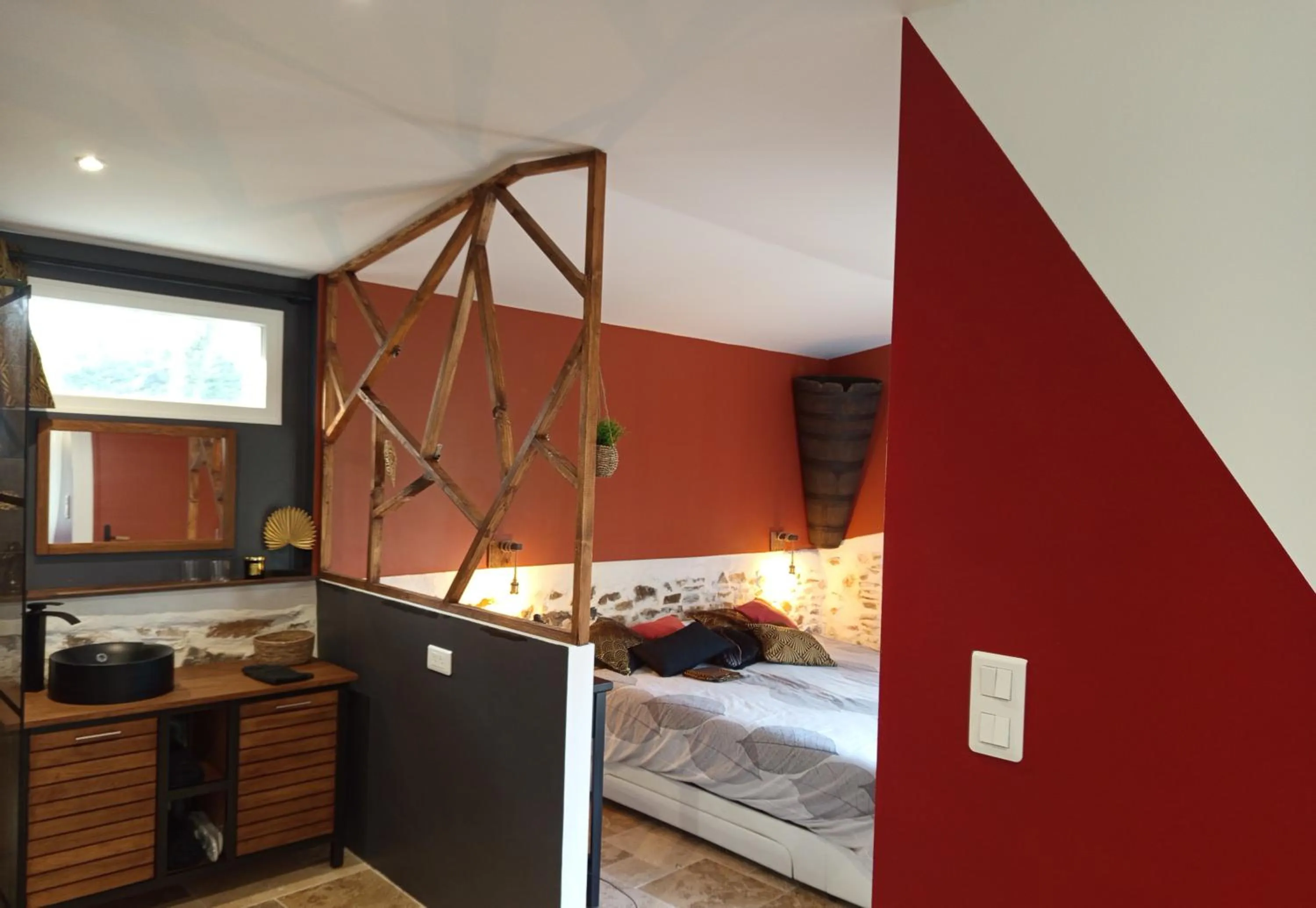 Internal: Not applicable to any particular room, Bed in Mas des Vignes Piscine chauffée