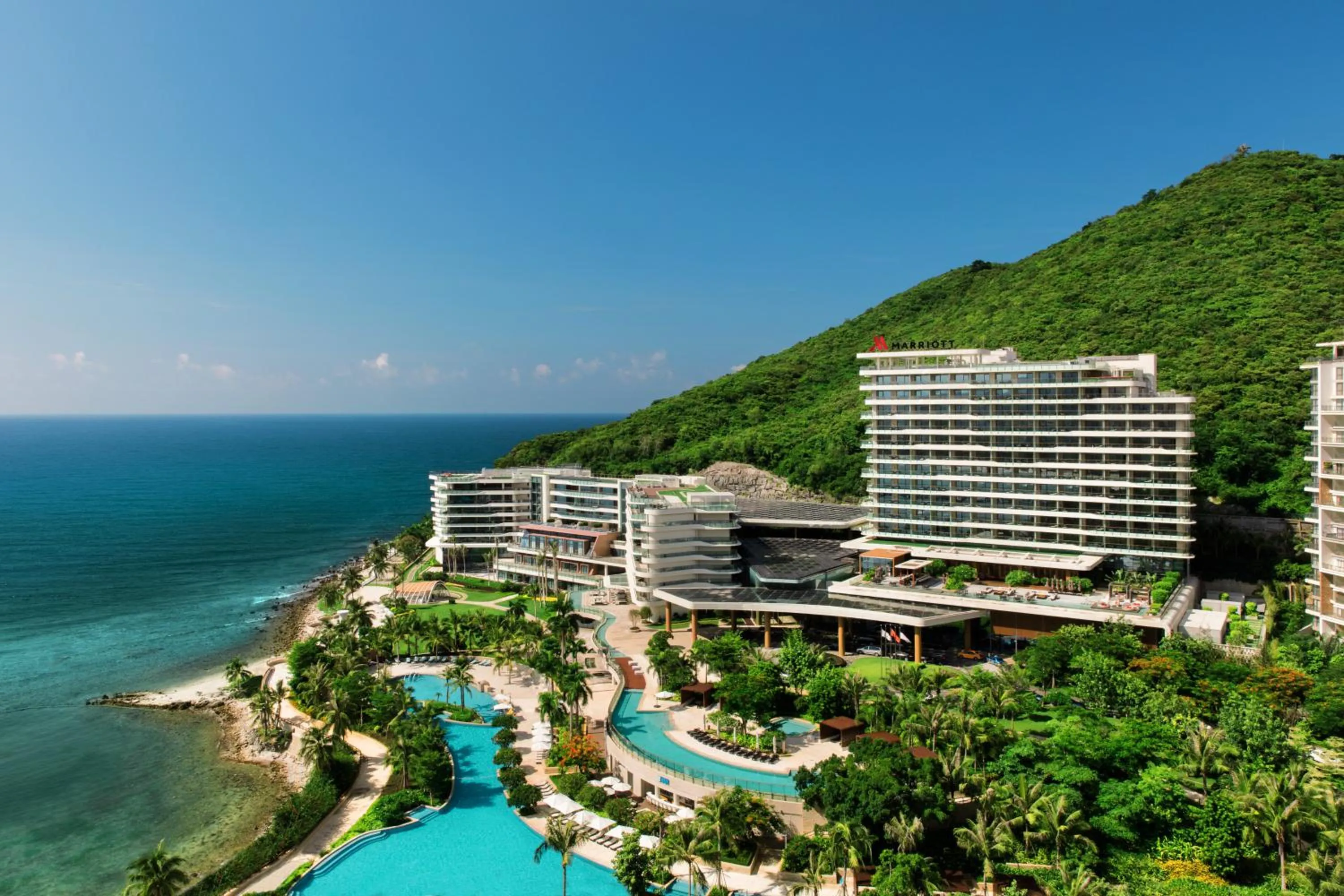 Property building in JW Marriott Hotel Sanya Dadonghai Bay