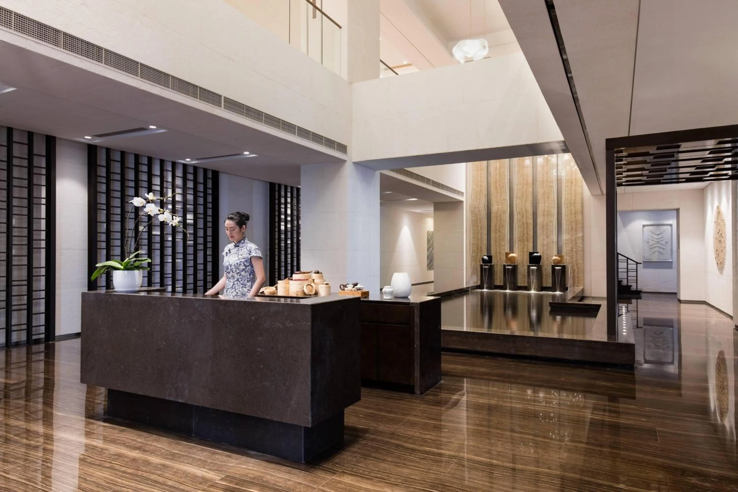 Lobby or reception in JW Marriott Hotel Sanya Dadonghai Bay