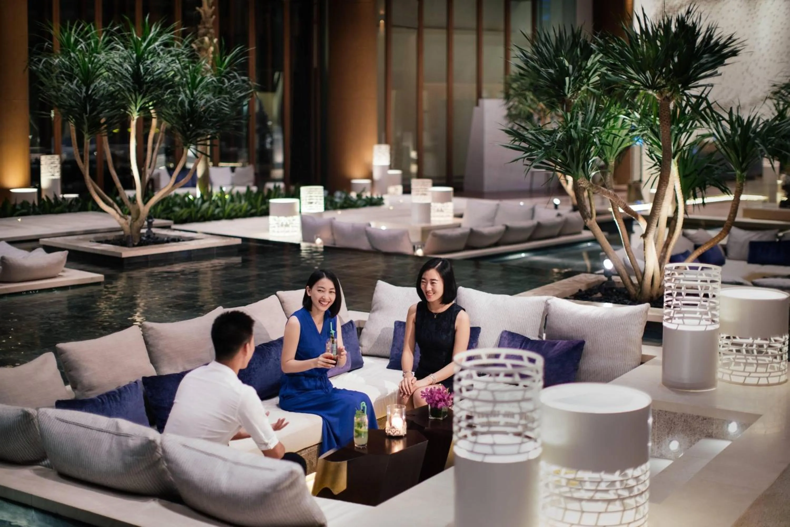 Lobby or reception in JW Marriott Hotel Sanya Dadonghai Bay
