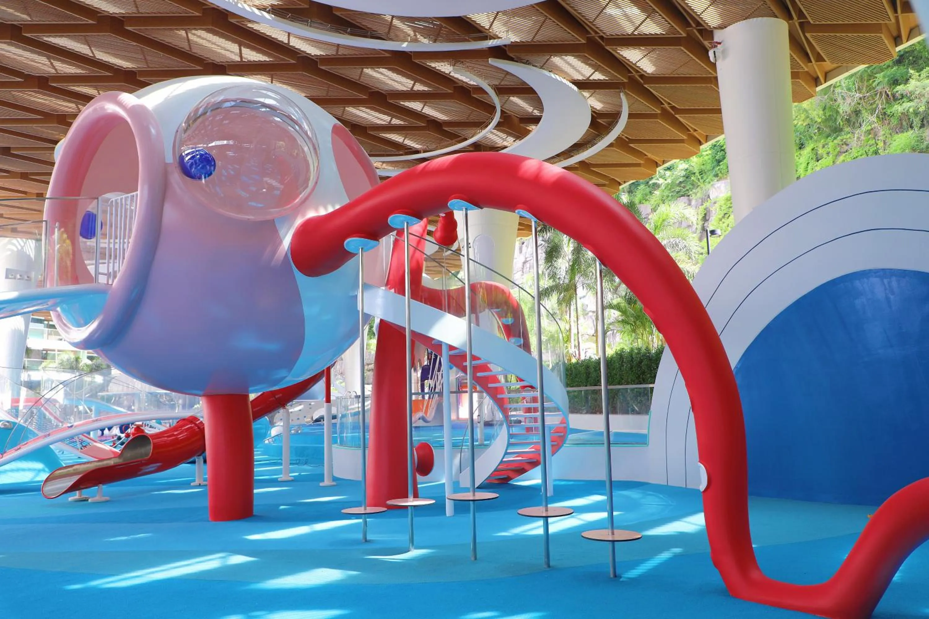 Children play ground in JW Marriott Hotel Sanya Dadonghai Bay