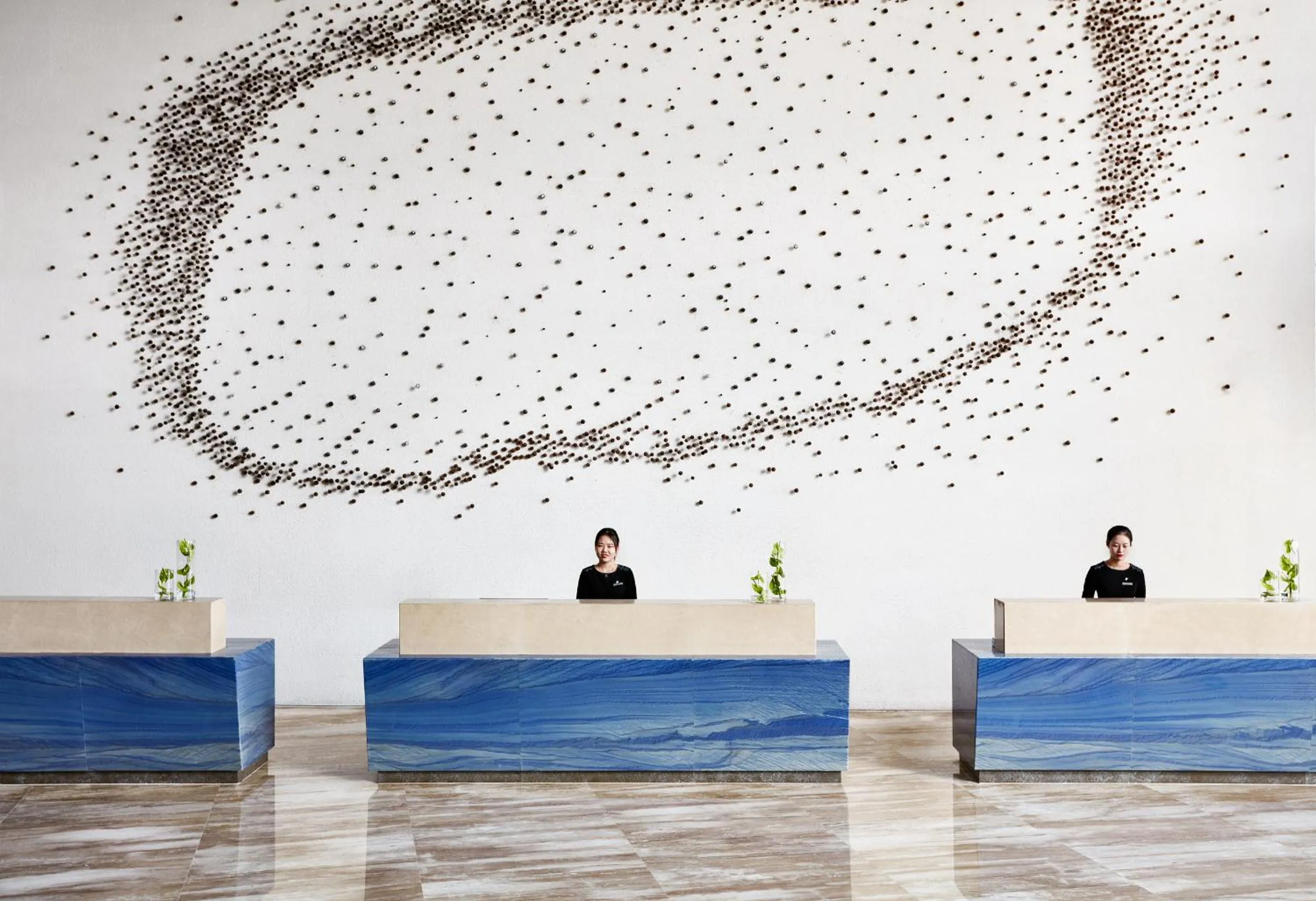 Lobby or reception in JW Marriott Hotel Sanya Dadonghai Bay