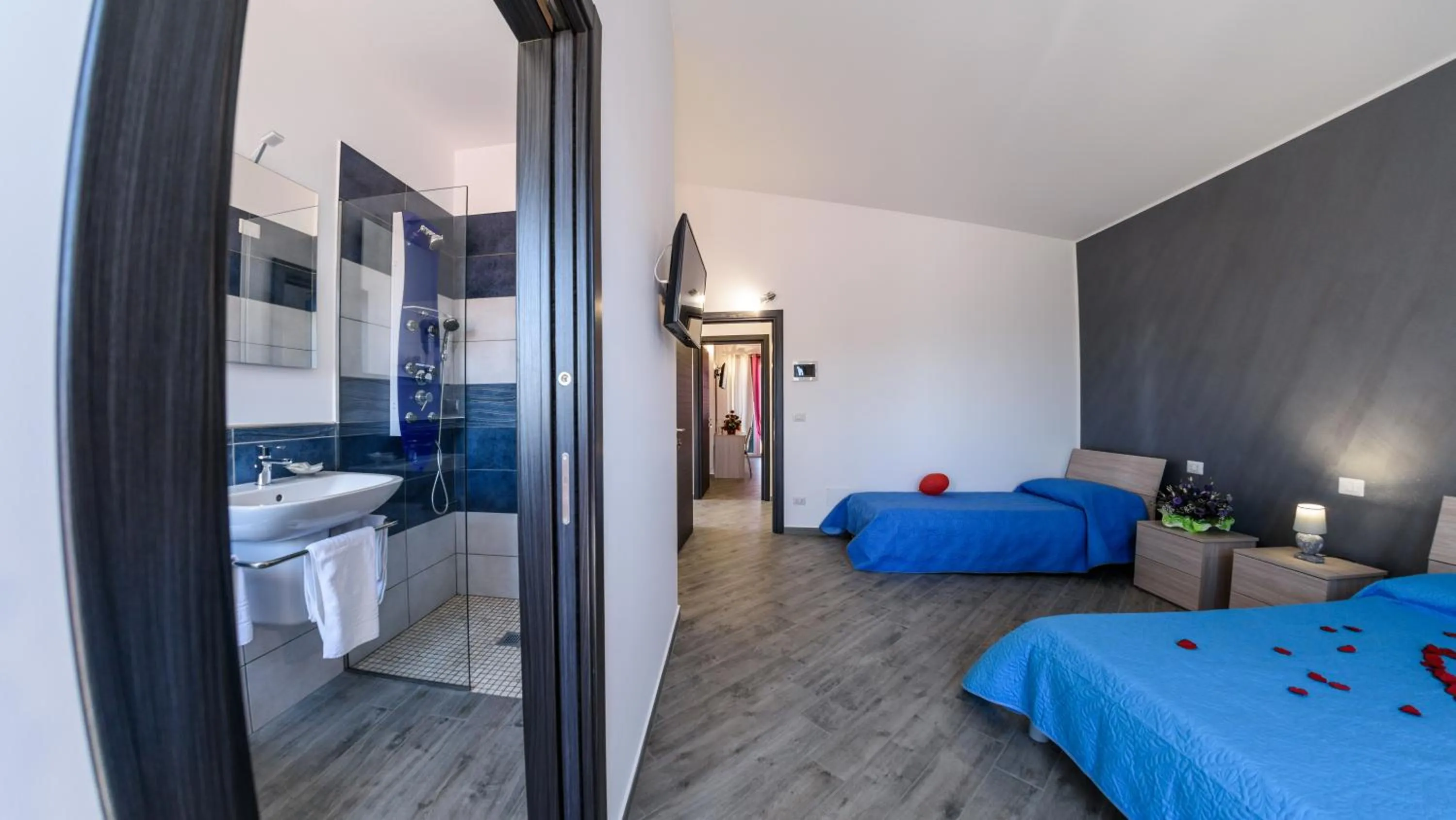 Bed in B&B Villa Fiorita