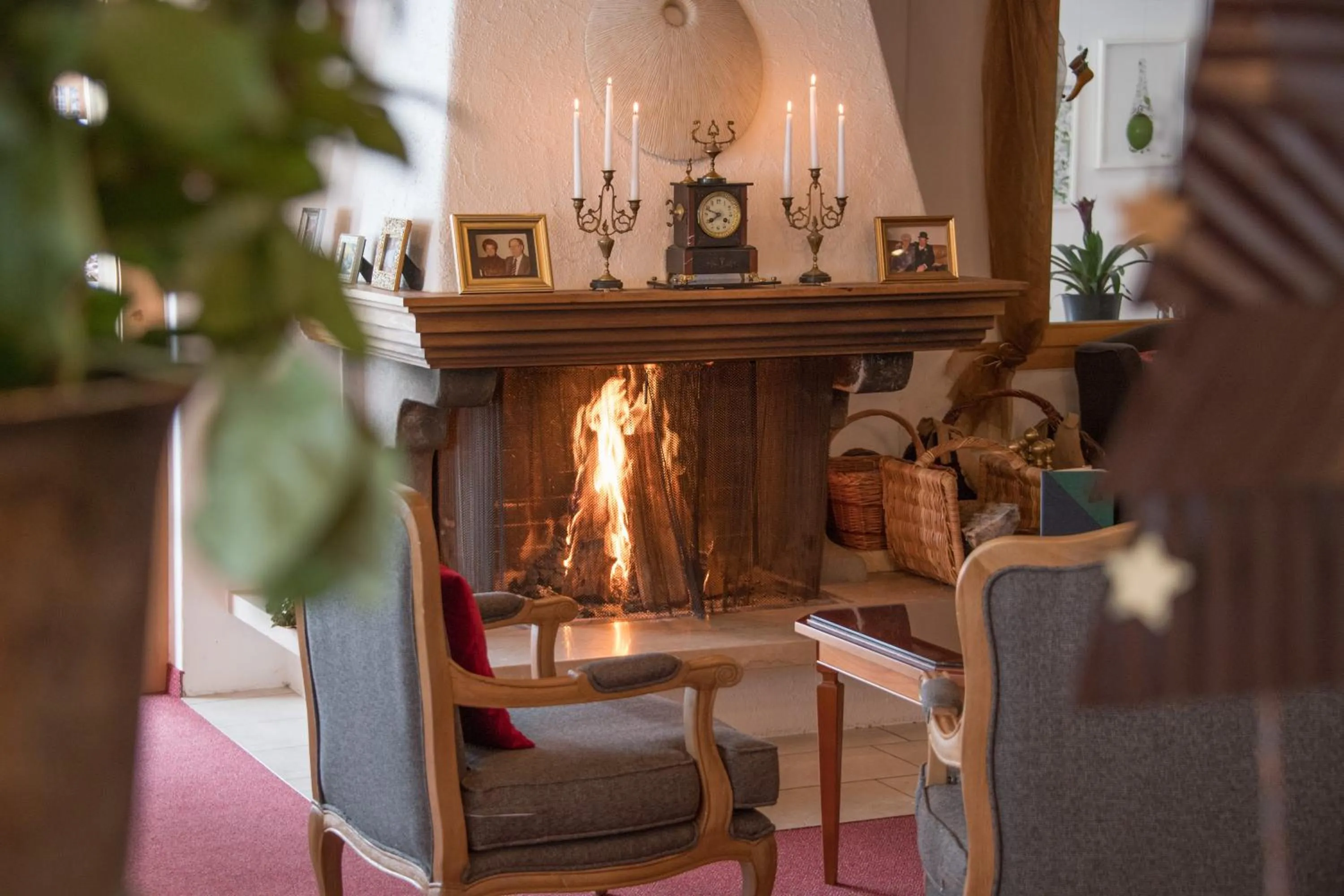 Lobby or reception in Waldhotel Doldenhorn