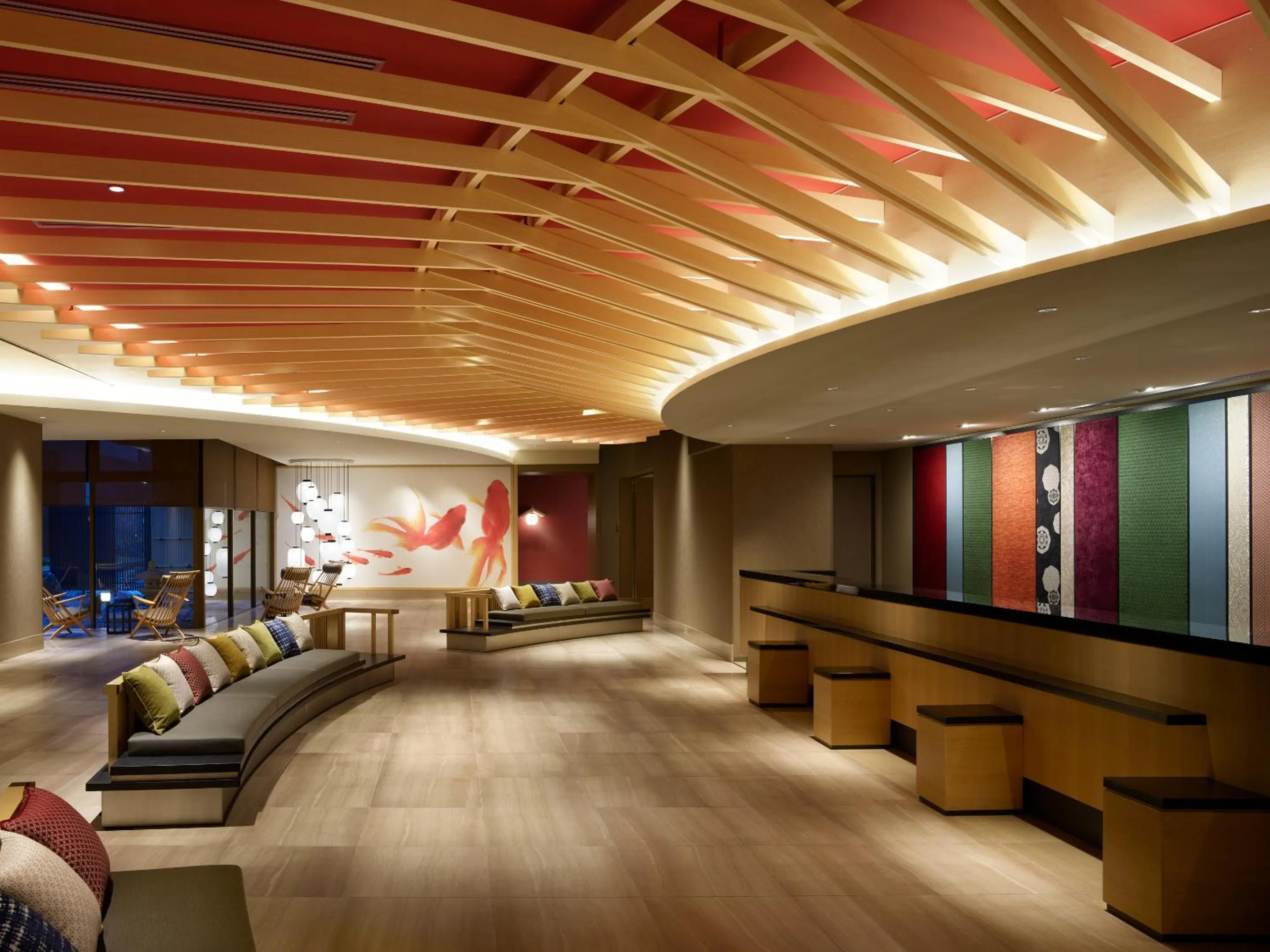 Lobby or reception in Mitsui Garden Hotel Kyoto Shijo