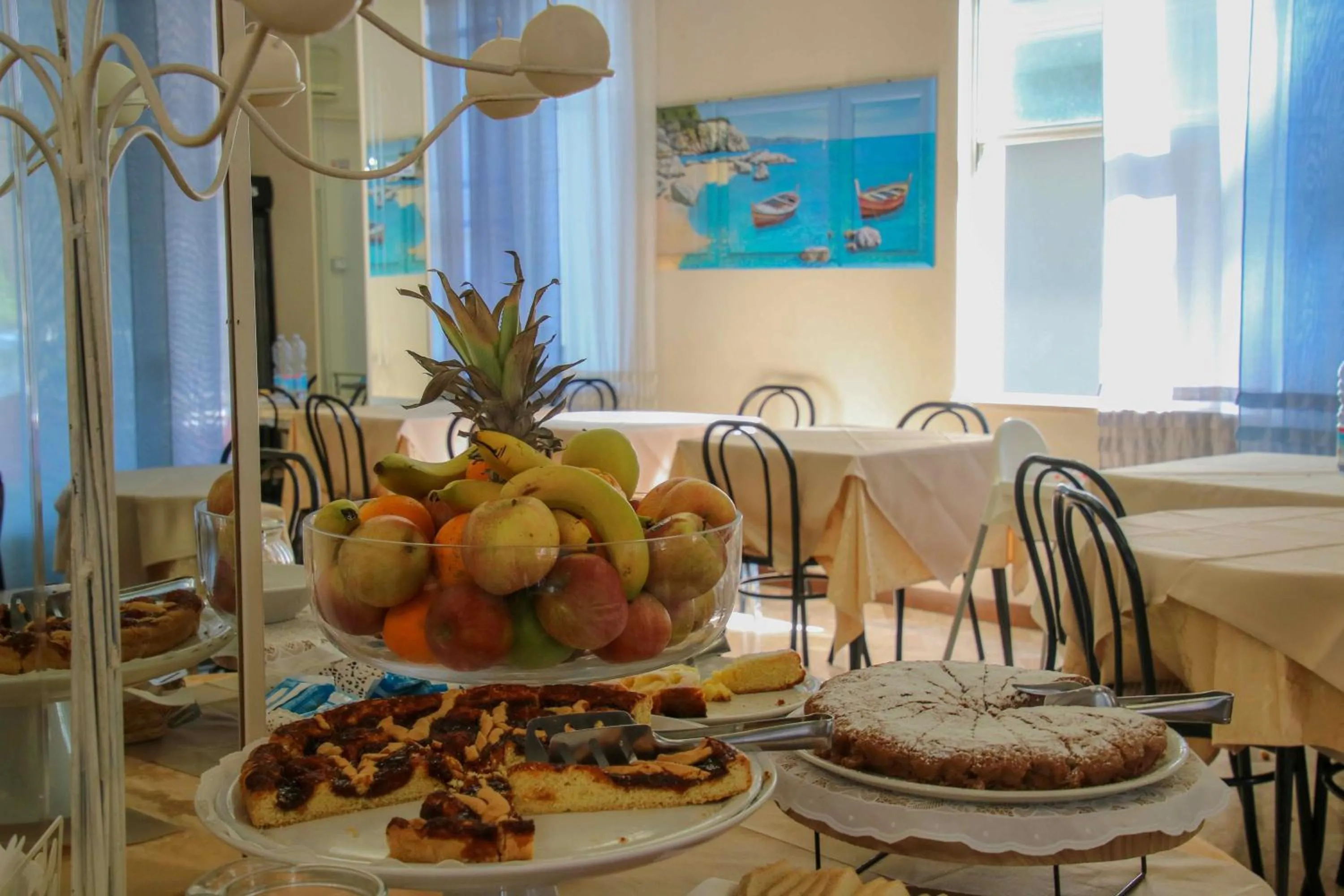 Food and drinks in Hotel Brezza