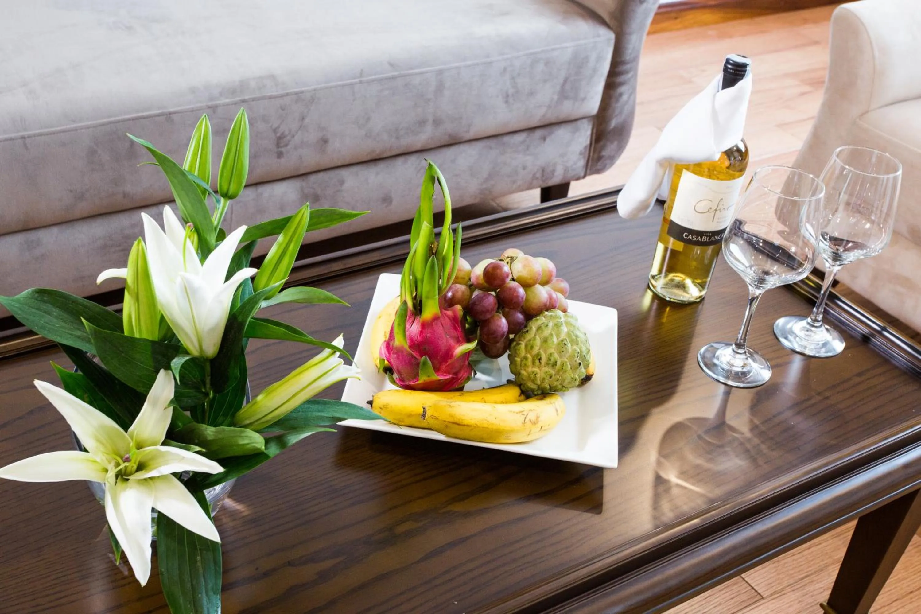 Food close-up in Song Loc Luxury Hotel