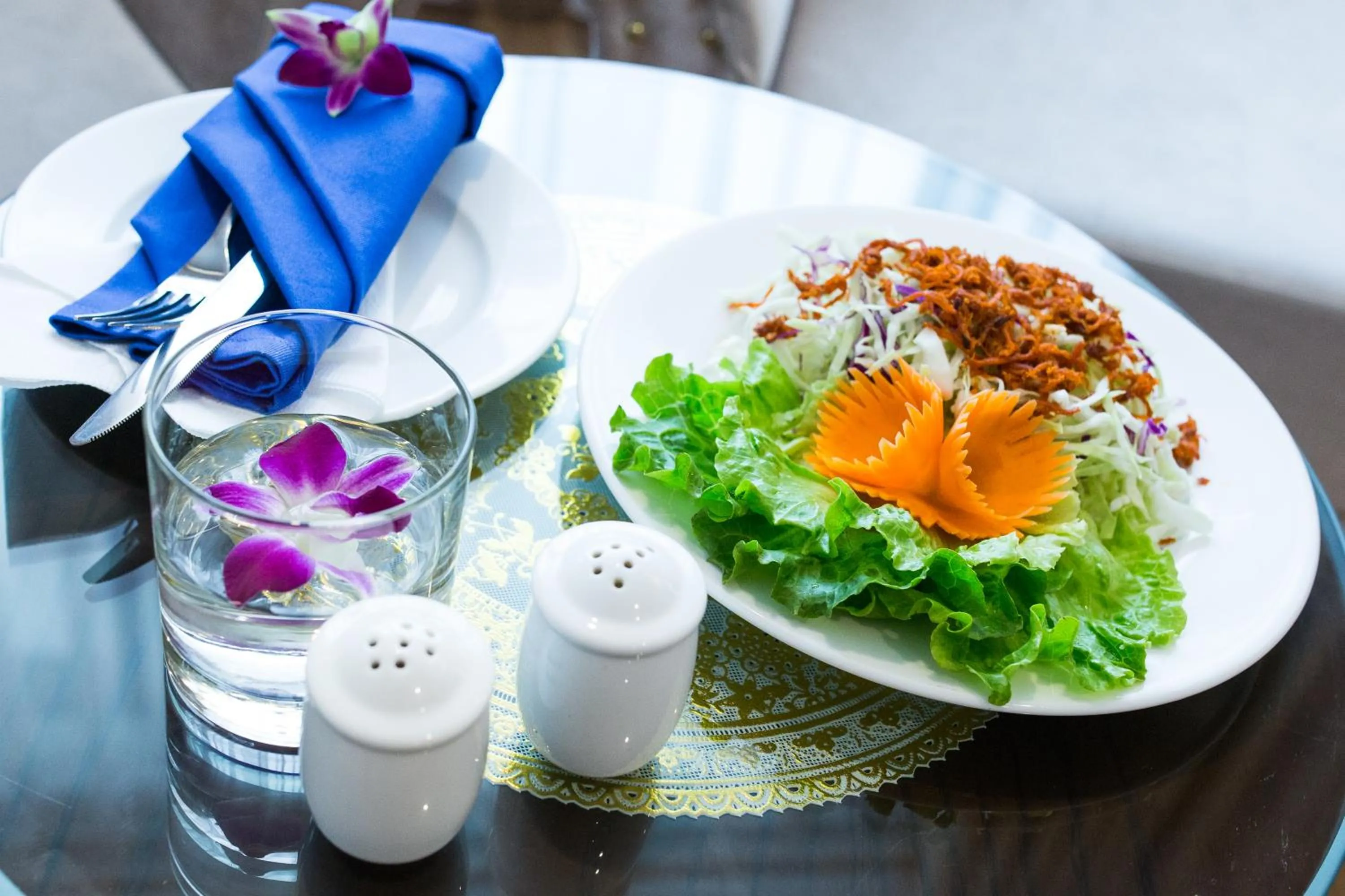 Food close-up in Song Loc Luxury Hotel