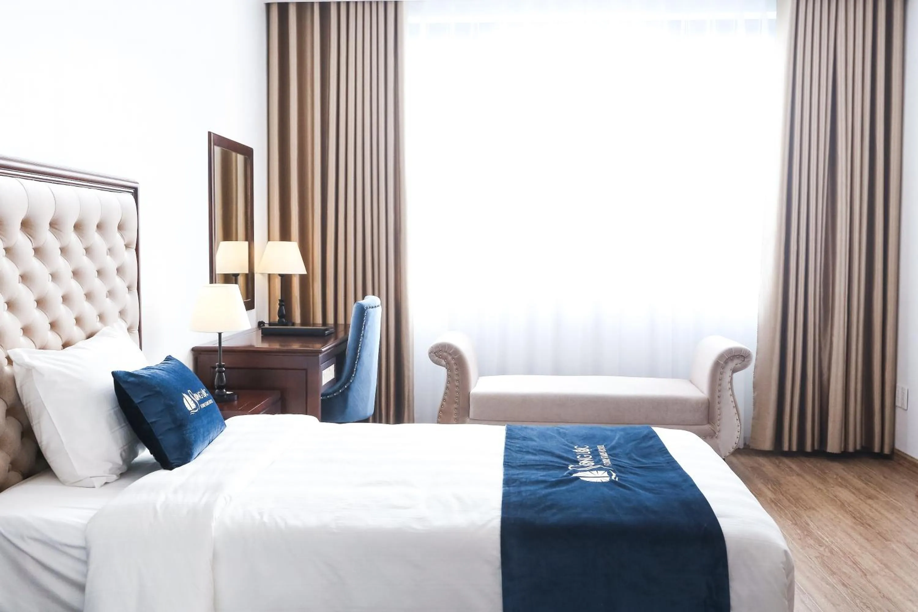 Bedroom in Song Loc Luxury Hotel