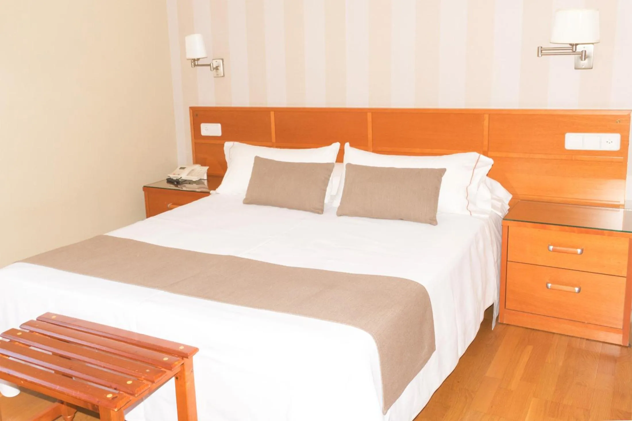 Bed in Hotel A Queimada