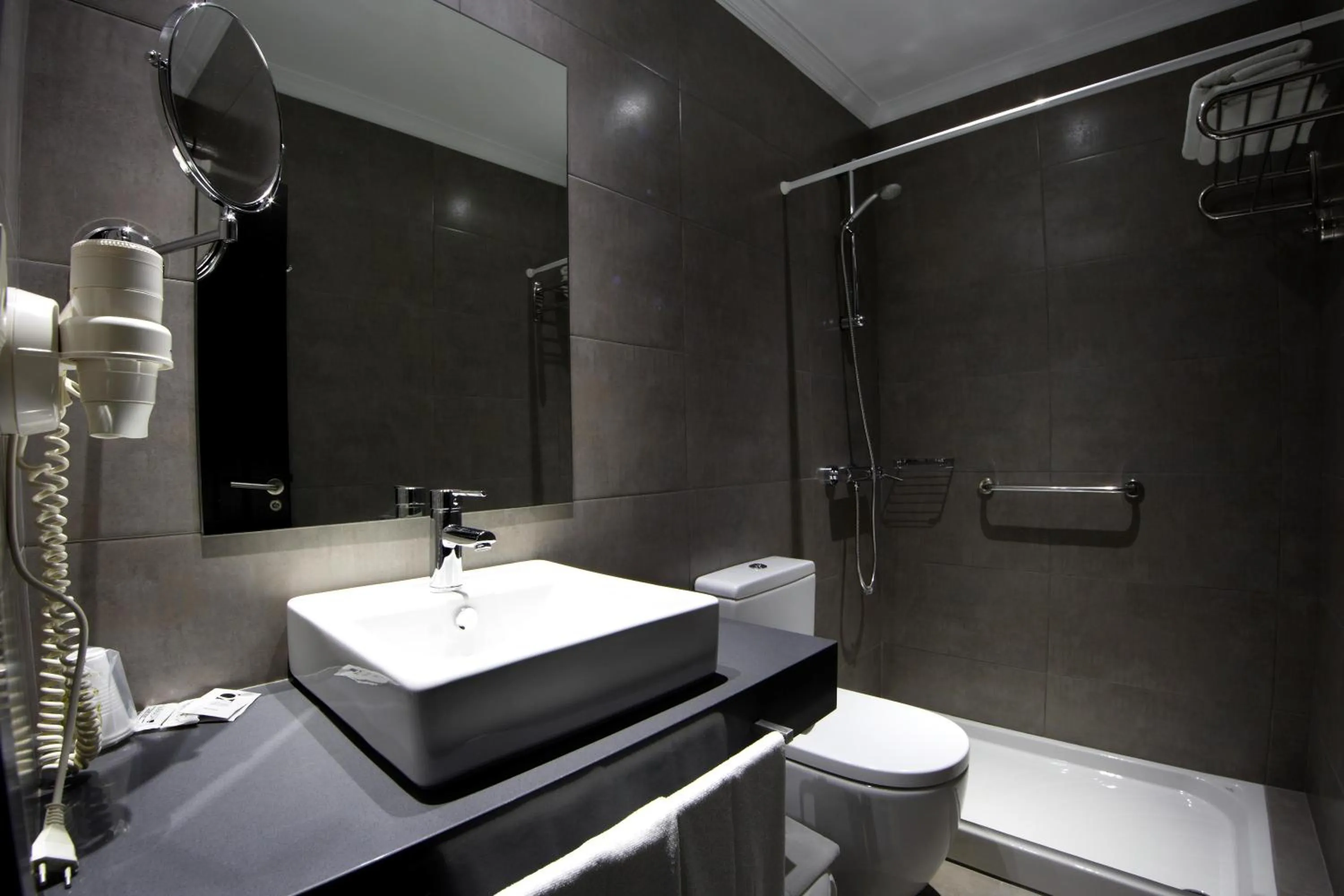 Bathroom in Hotel A Queimada