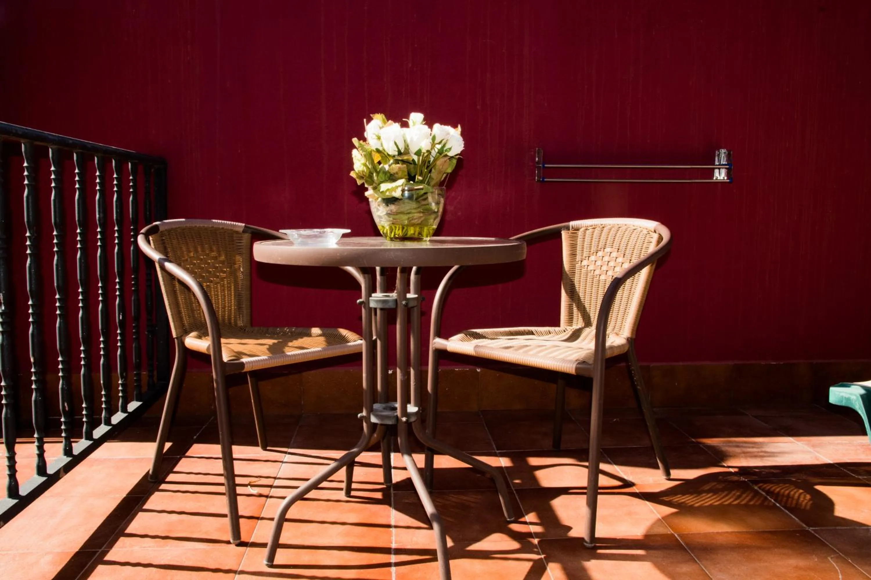Balcony/Terrace in Hotel A Queimada