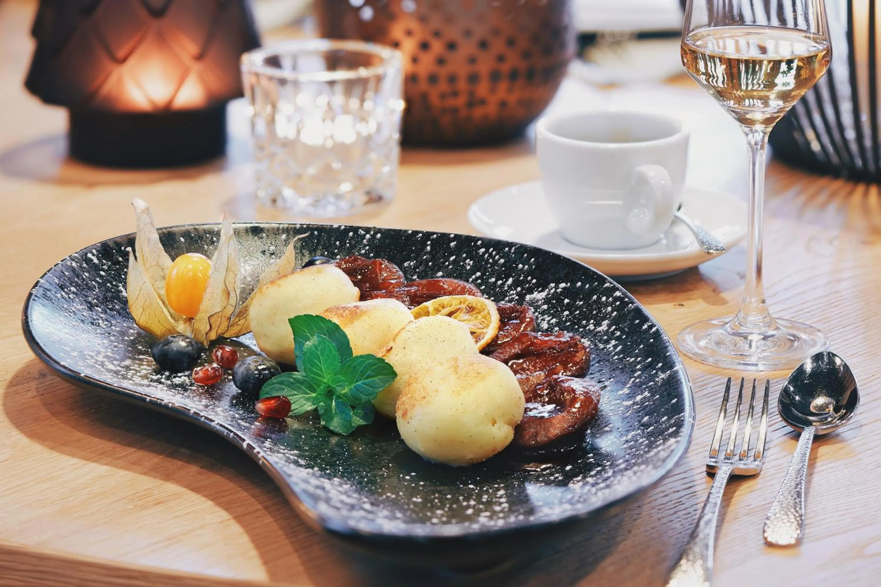 Food and drinks in Hotel Hanauerhof