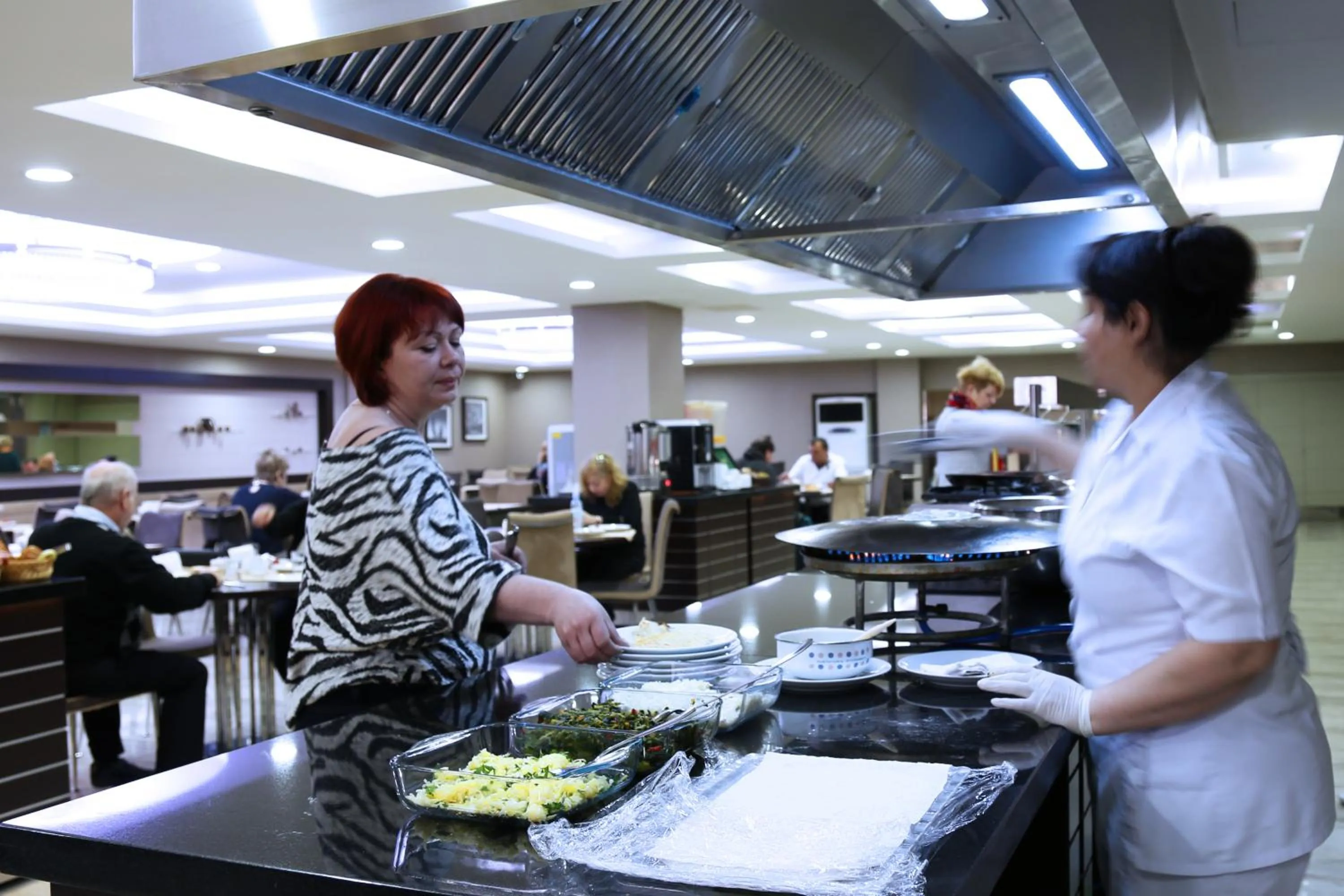 Buffet breakfast in Benler Otel Laleli ISTanbul