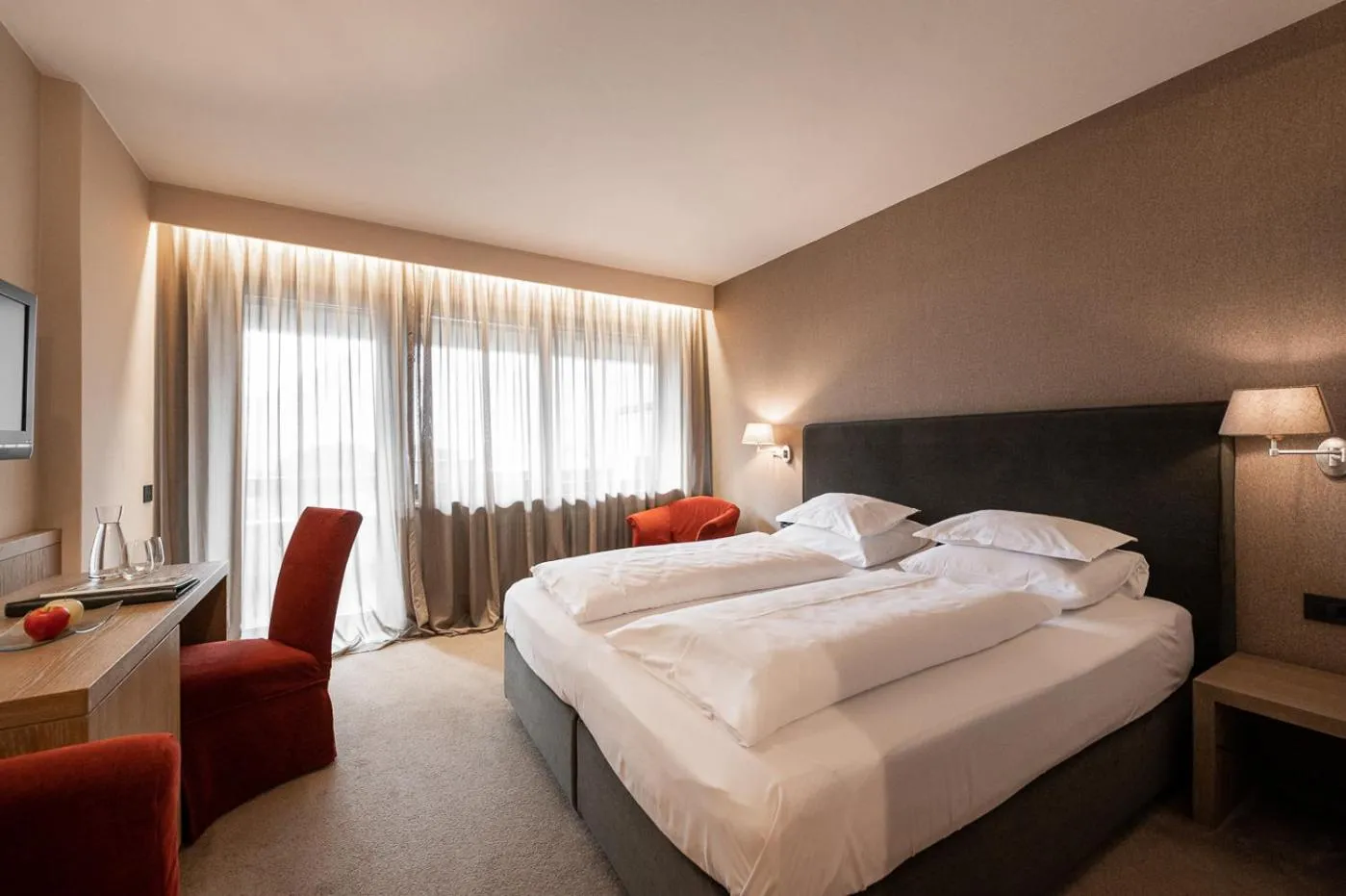 Bed in Hotel Pollinger