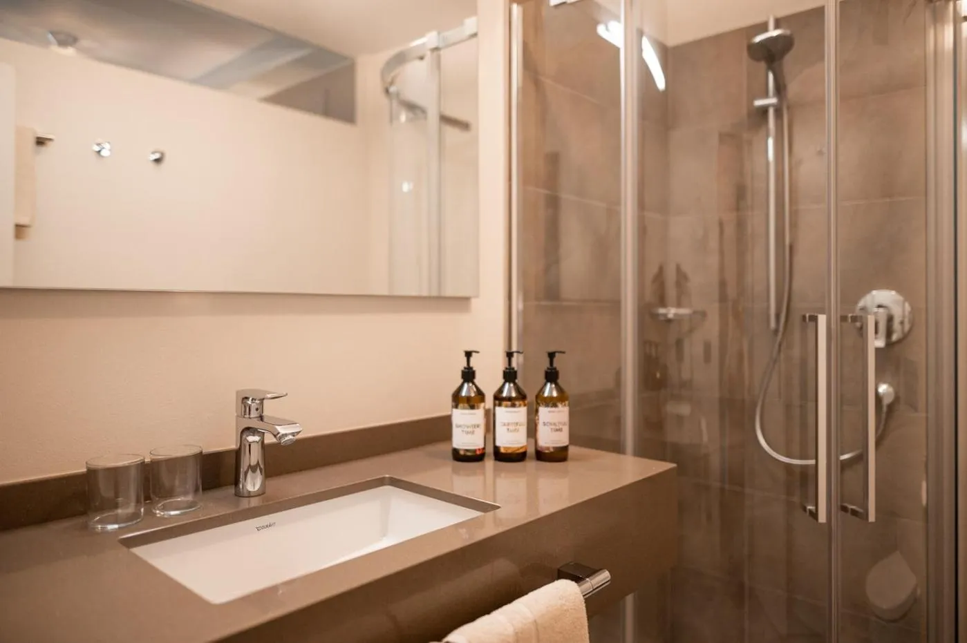 Bathroom in Hotel Pollinger