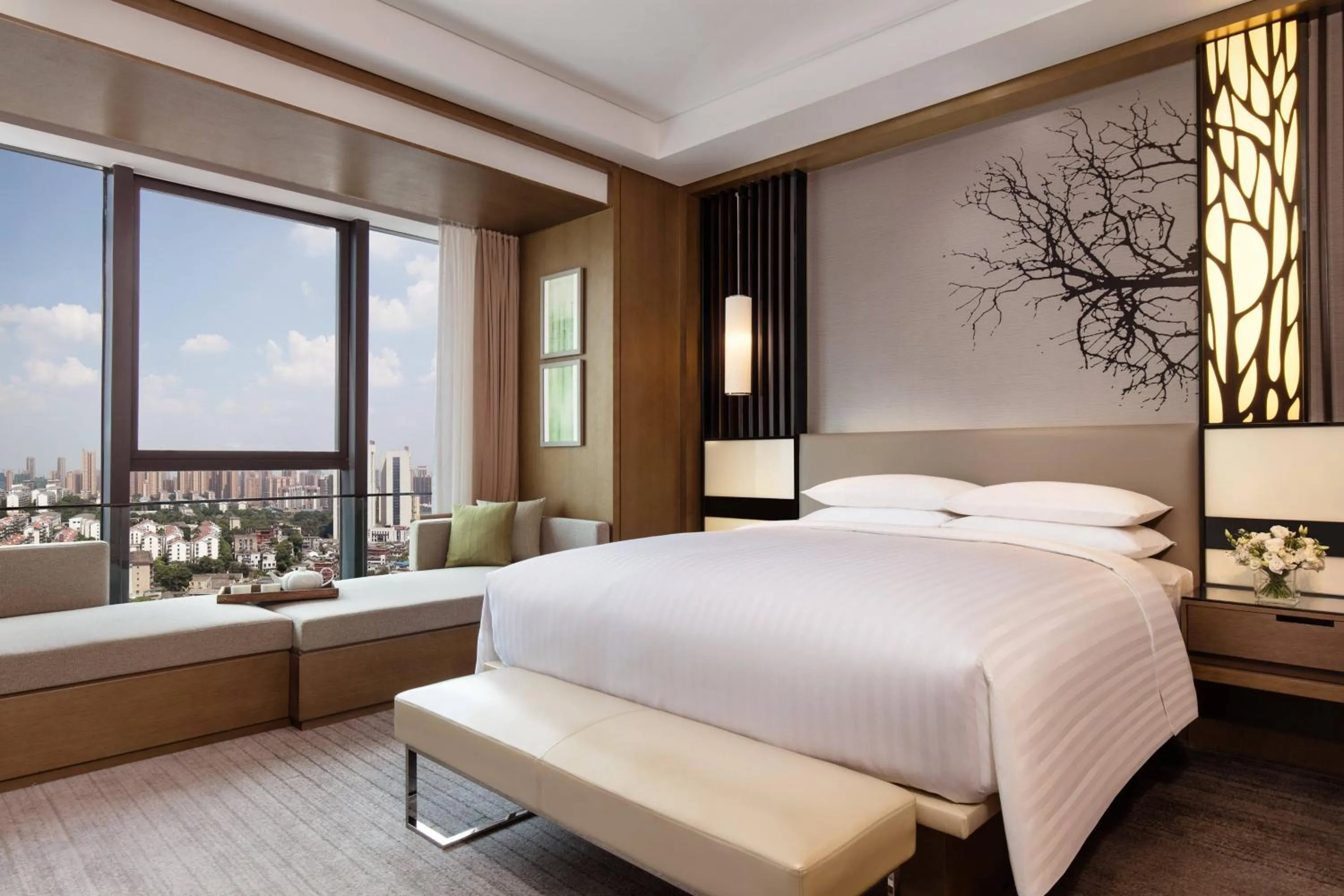 Bedroom, Bed in Courtyard by Marriott Changsha South