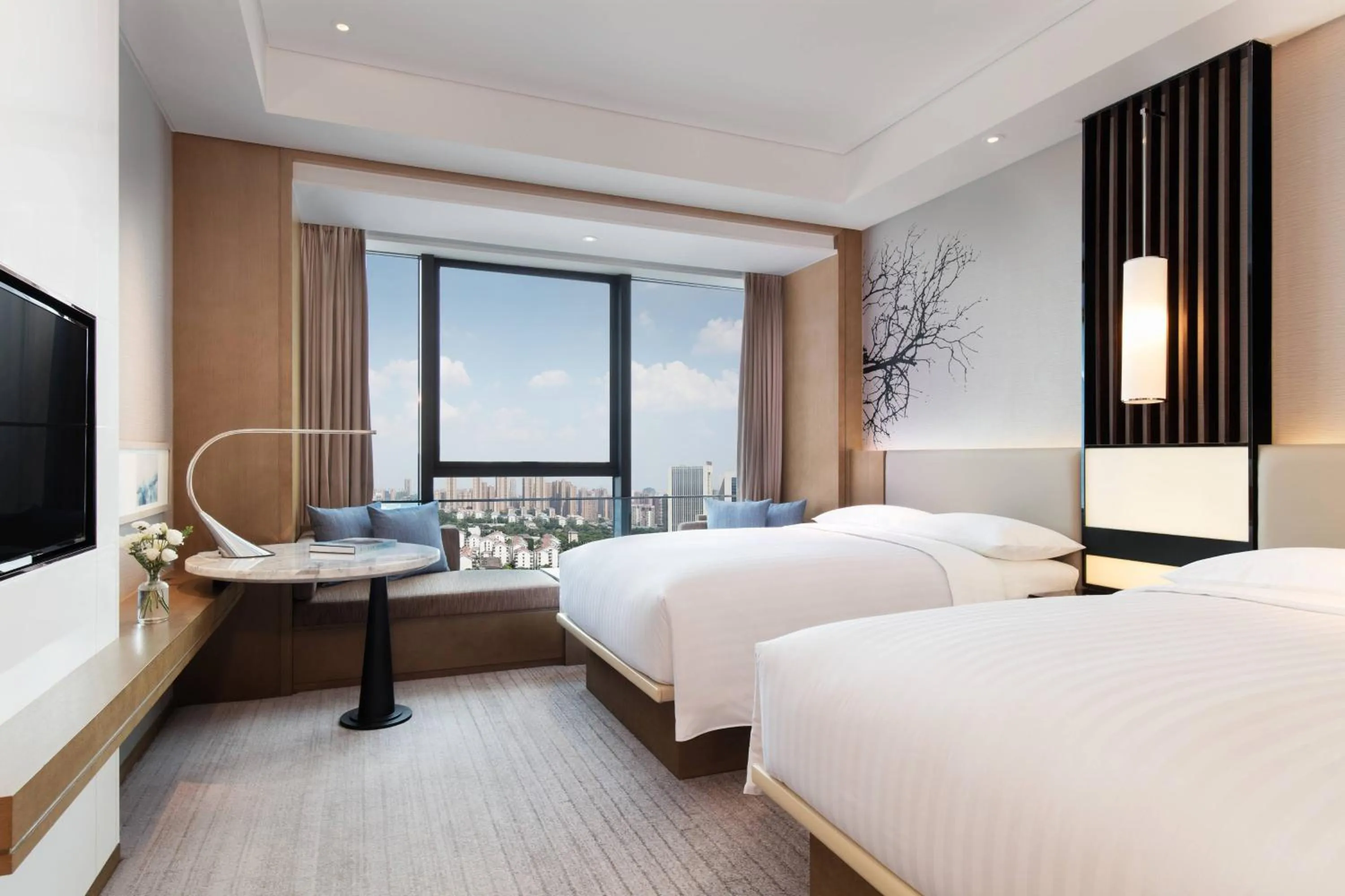 Photo of the whole room, Bed in Courtyard by Marriott Changsha South