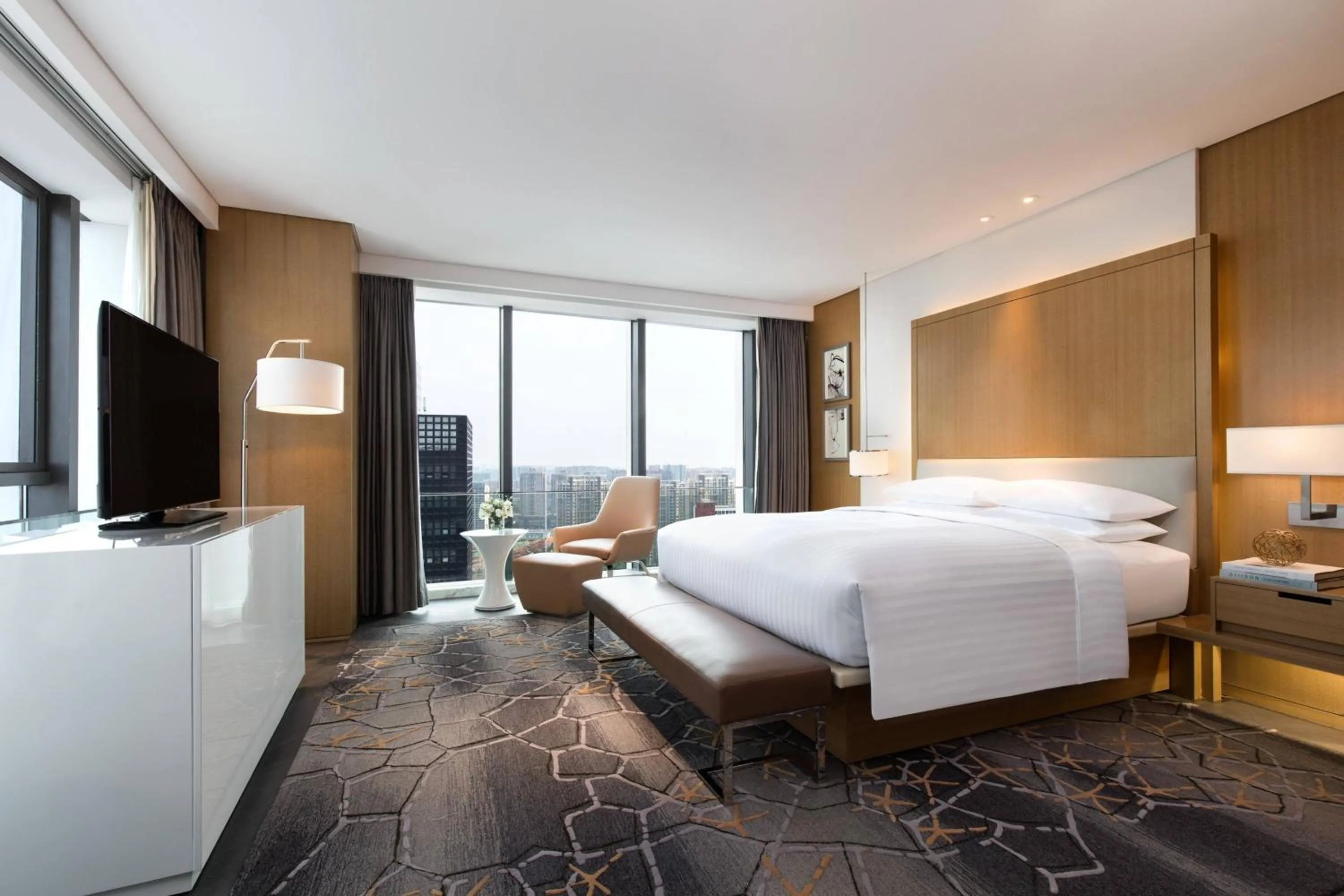 Bedroom, Bed in Courtyard by Marriott Changsha South