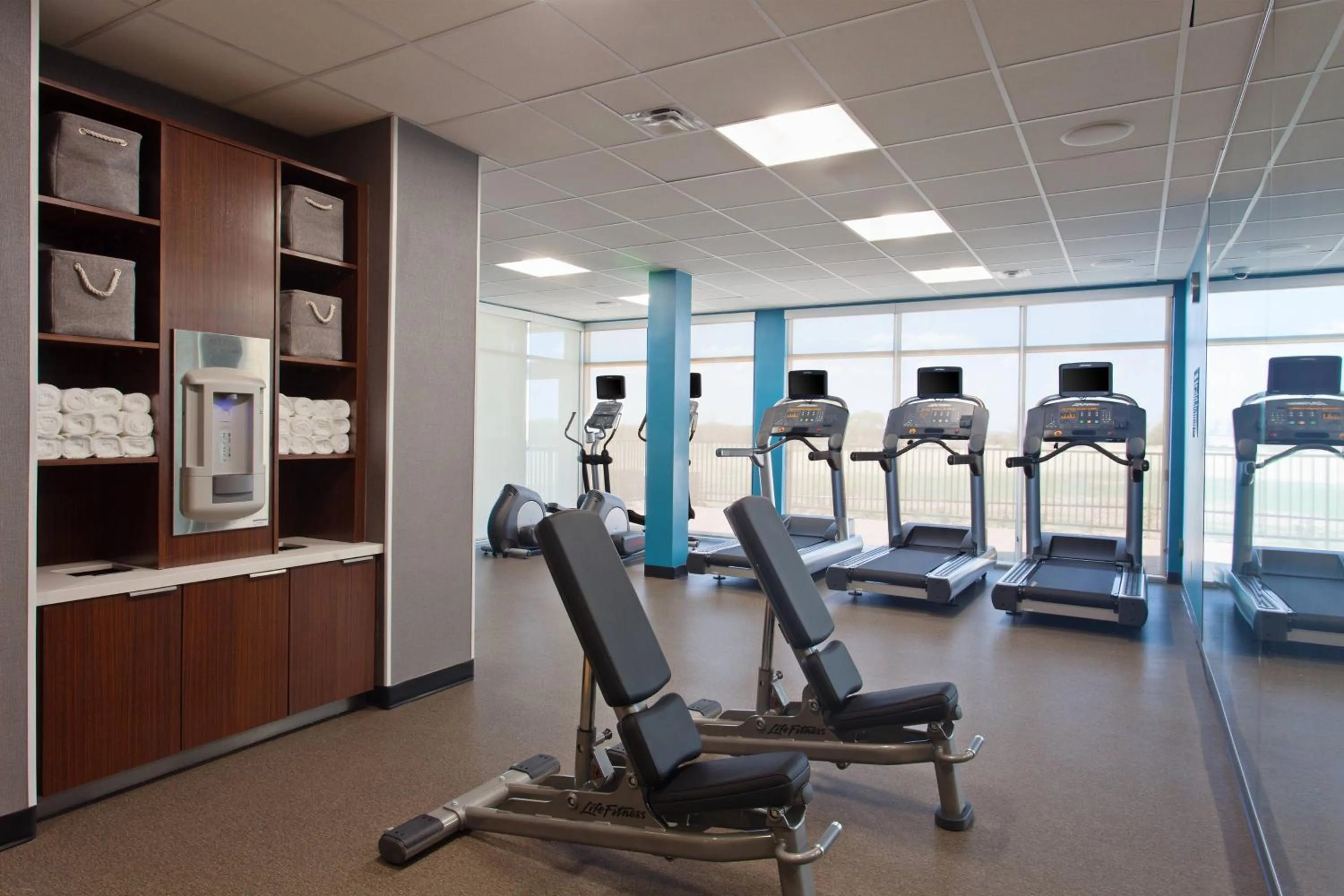 Fitness centre/facilities in Fairfield Inn & Suites by Marriott Tucumcari