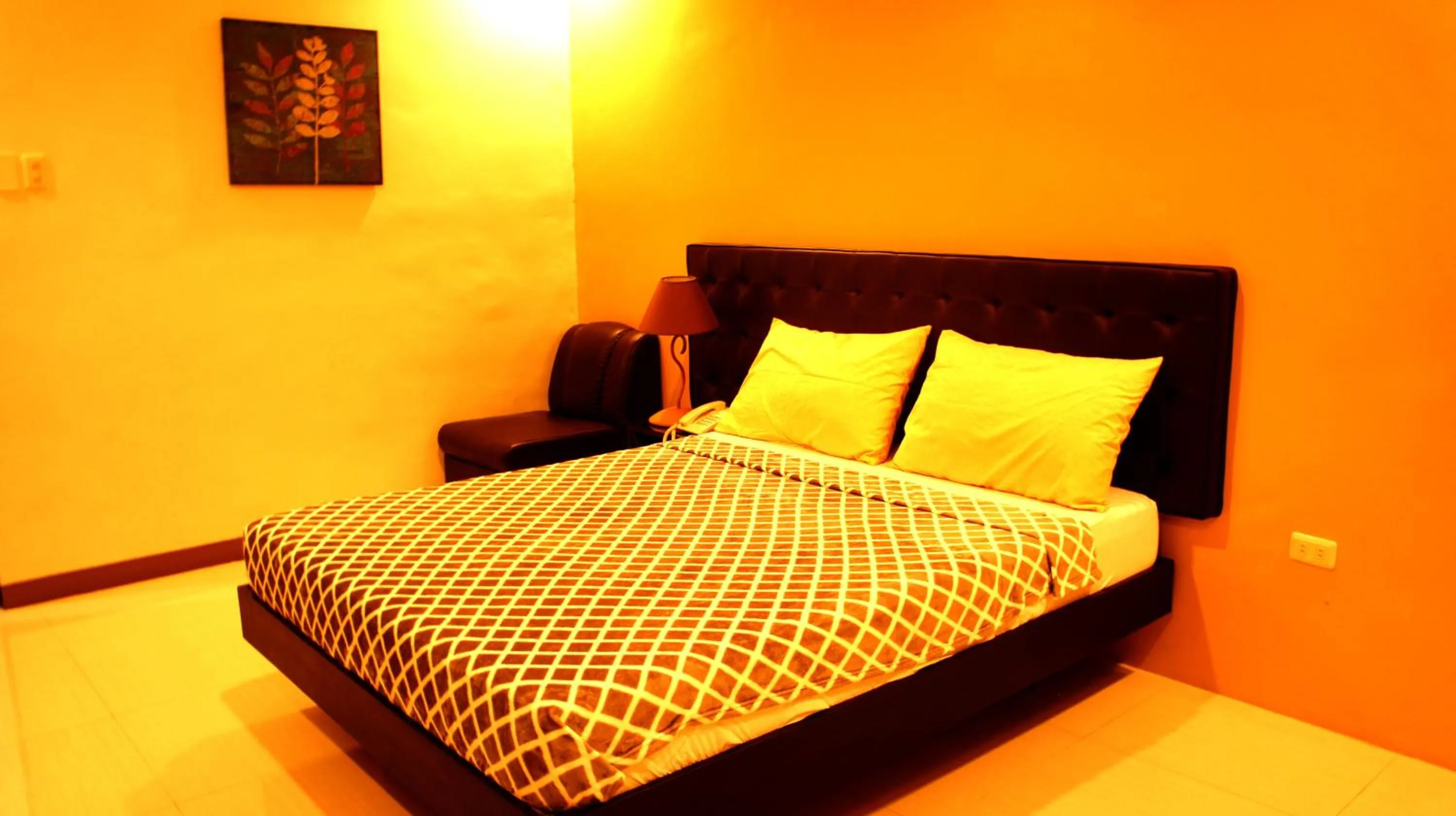 Bed in Urbantel Hotel