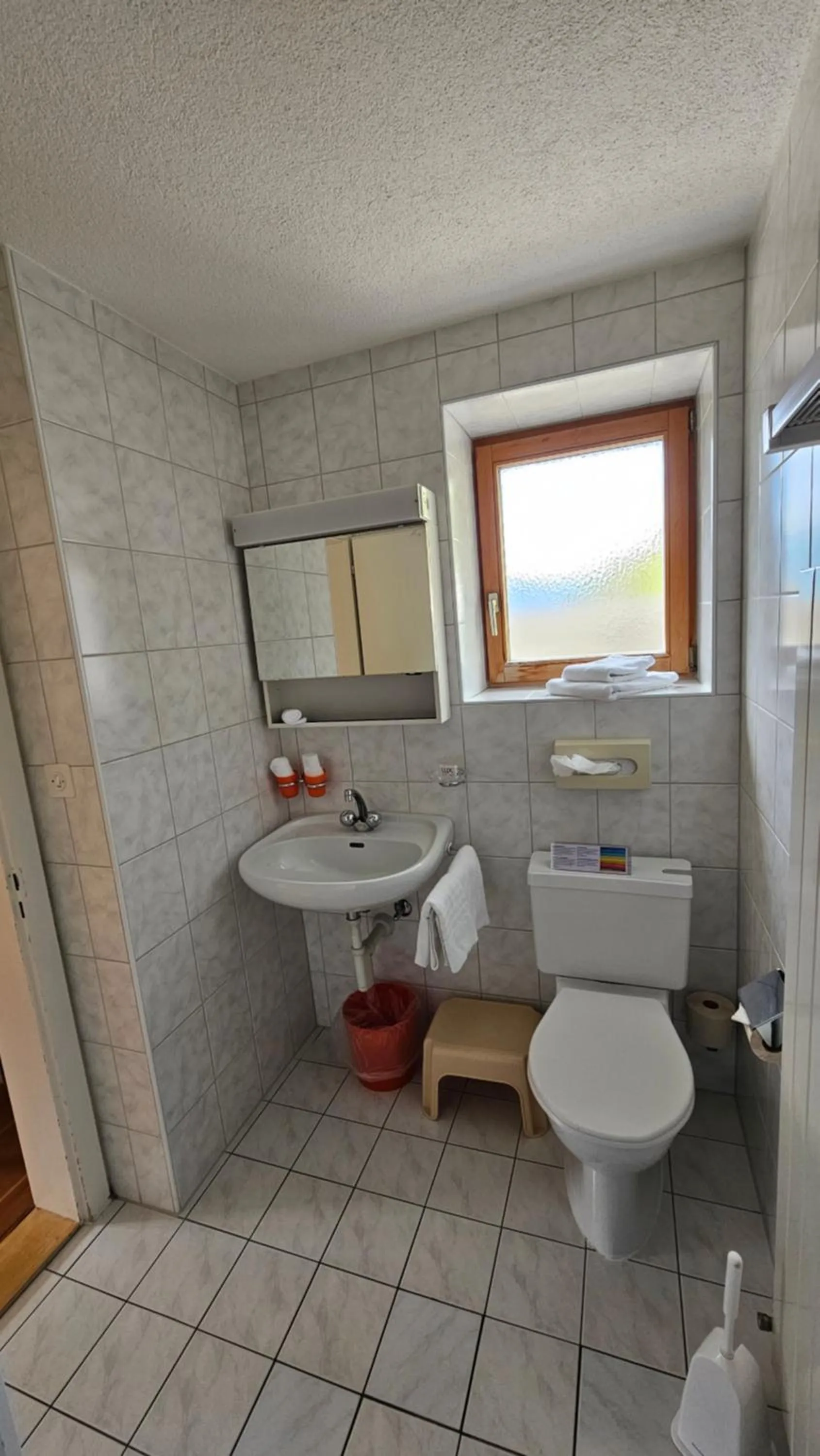 Bathroom in Aparthotel Muchetta