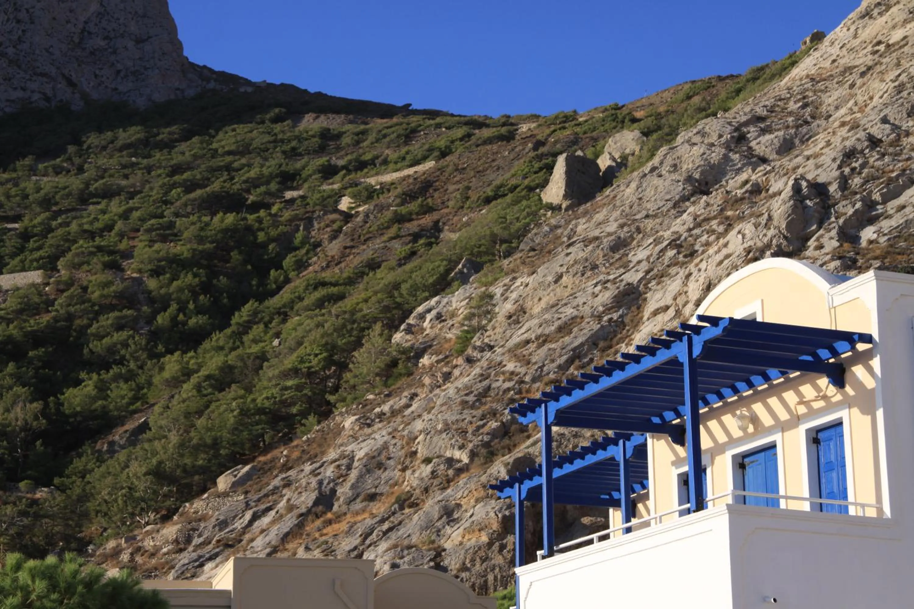 Mountain view in Aegean View Hotel