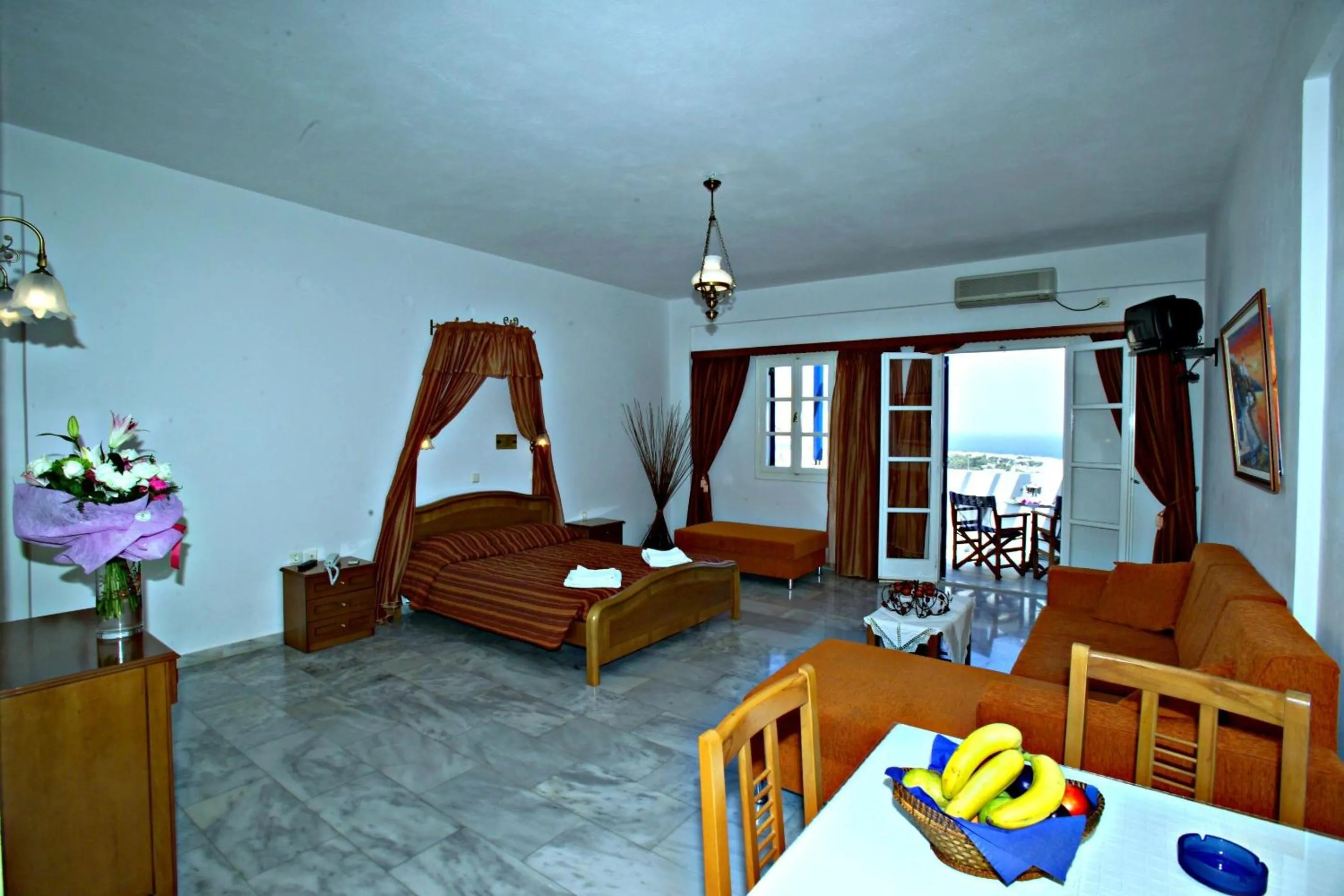Photo of the whole room, Bed in Aegean View Hotel